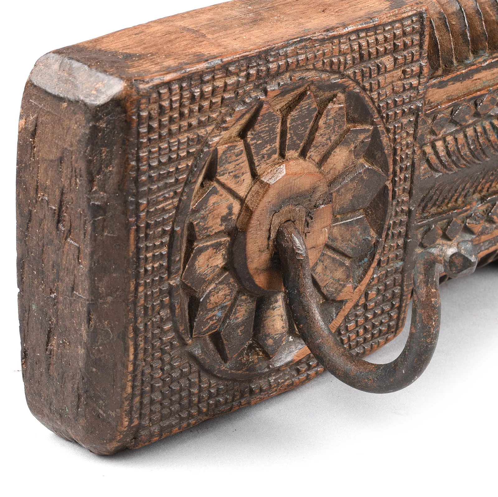 3 Coat Hook Rail From Kerala - Early 20thC - Image 3