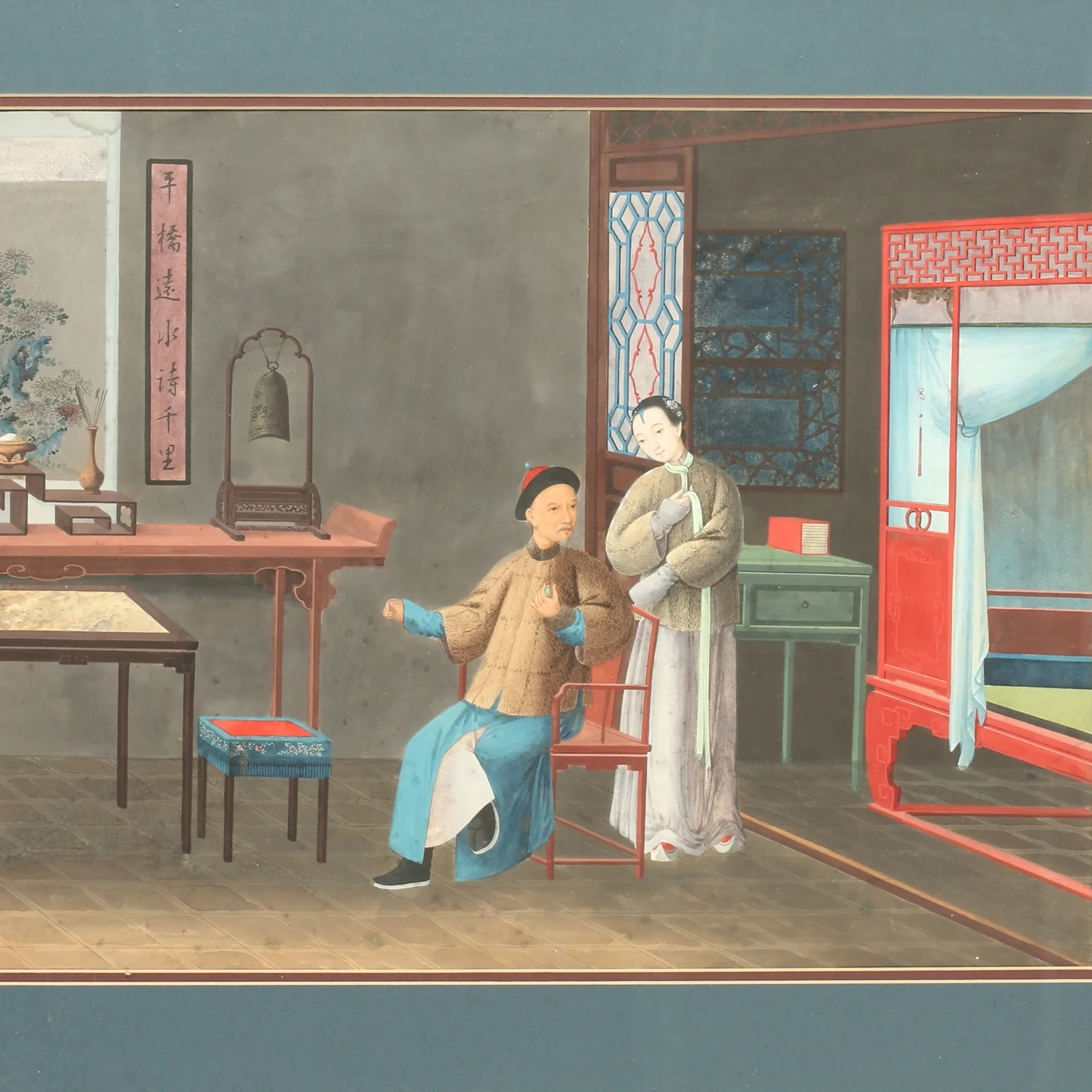 Red Elm Console Table From Shanxi - Late 19thC - Image 2