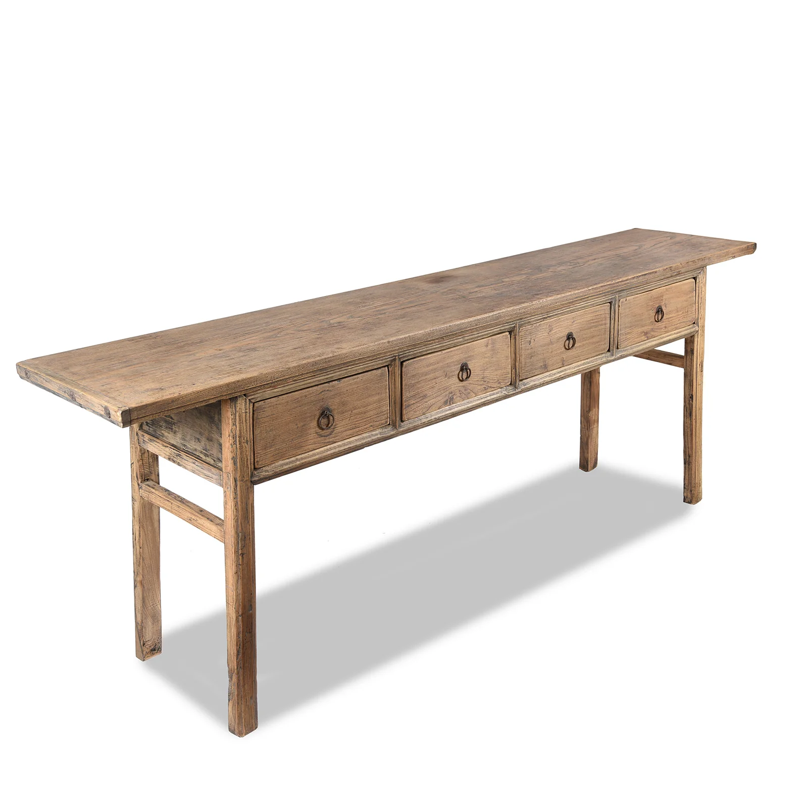 4 Drawer Chinese Elm Altar Table - 19thC - Image 3