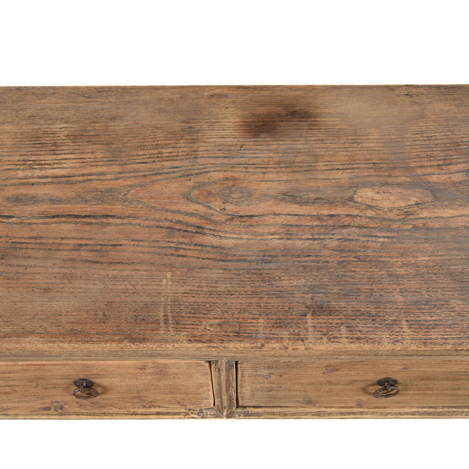 4 Drawer Chinese Elm Altar Table - 19thC - Image 7