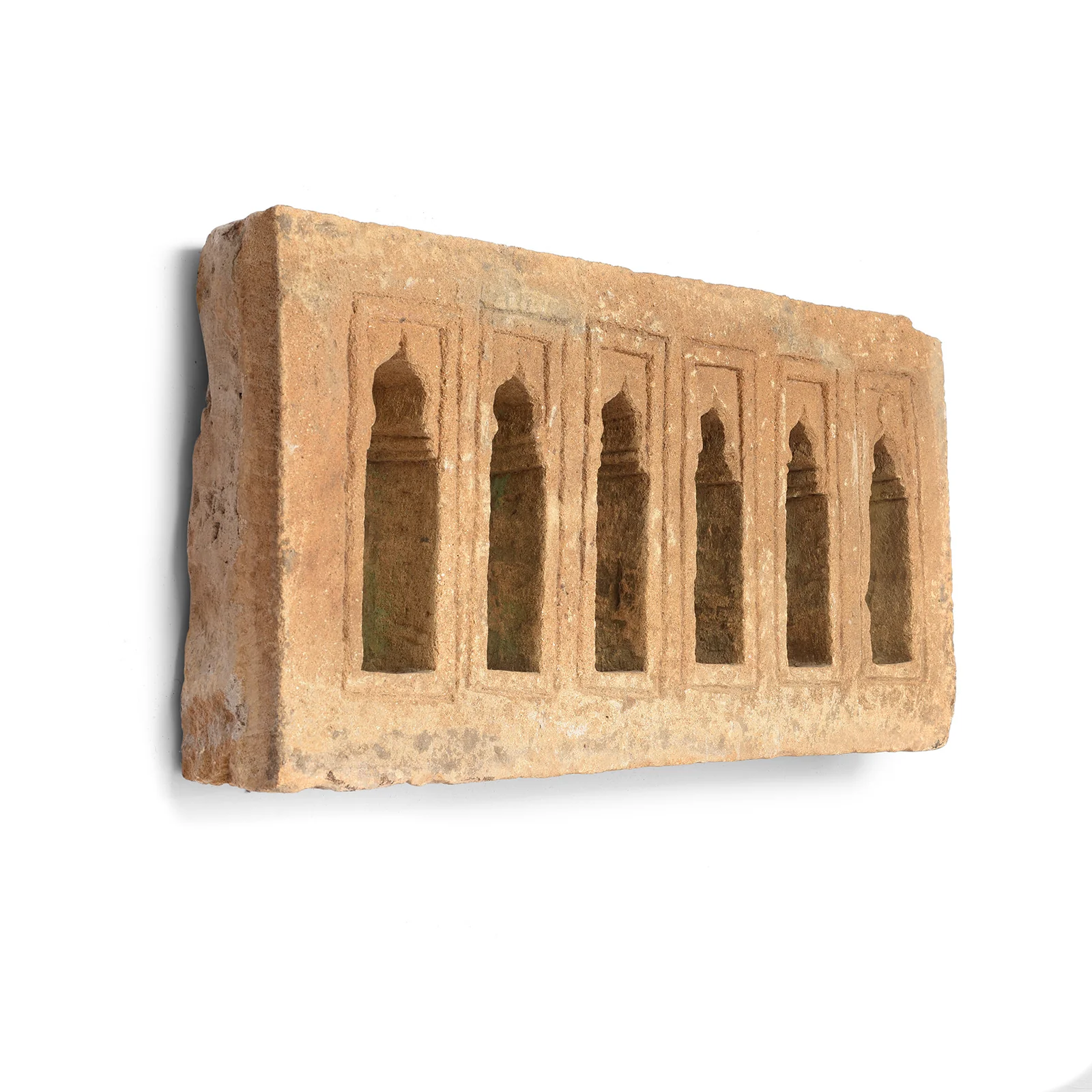 Old 6 Way Stone Lamp Niche From Jaisalmer- 19th Century - Image 2