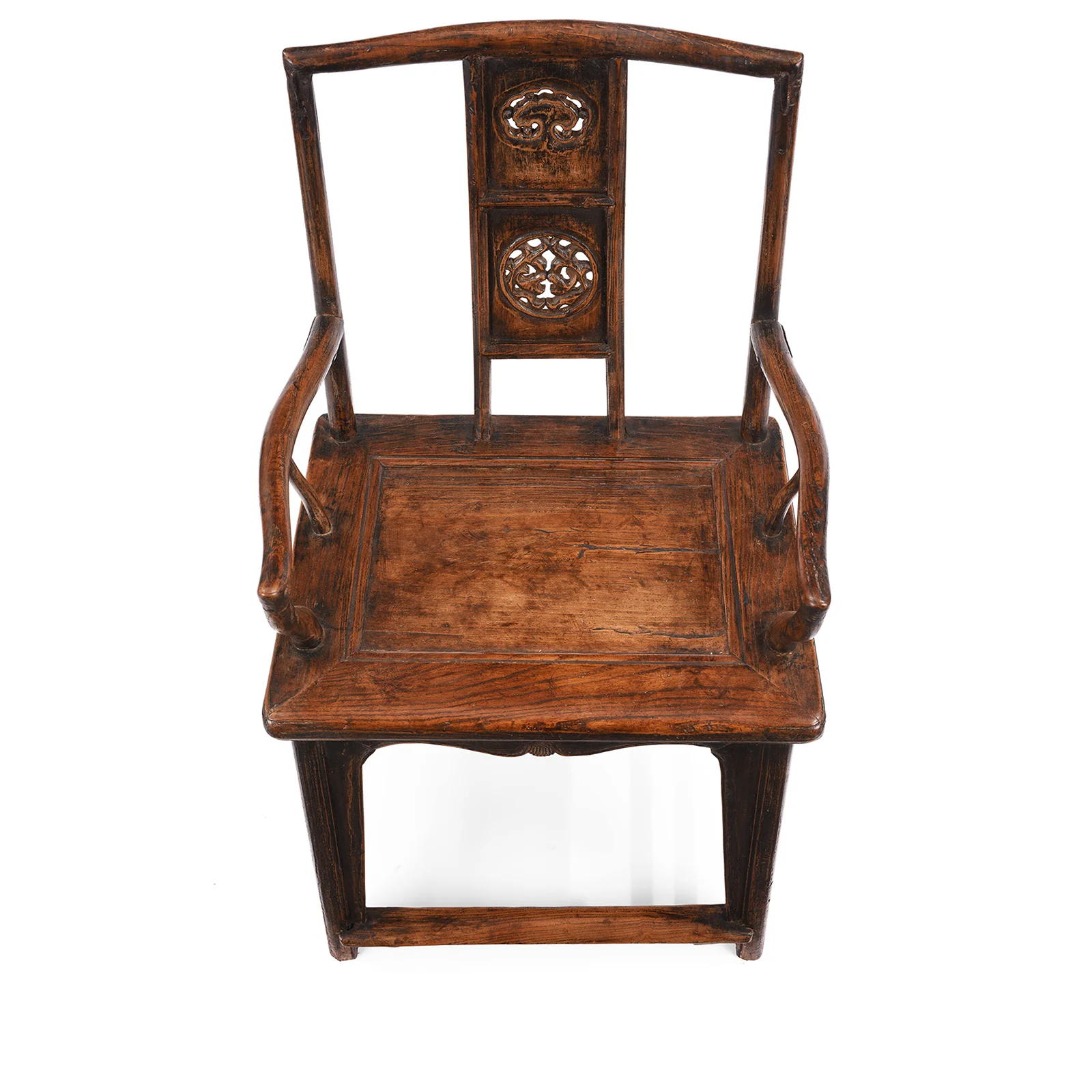 Elm Arm Chair From Shanxi - 19th Century - Image 5