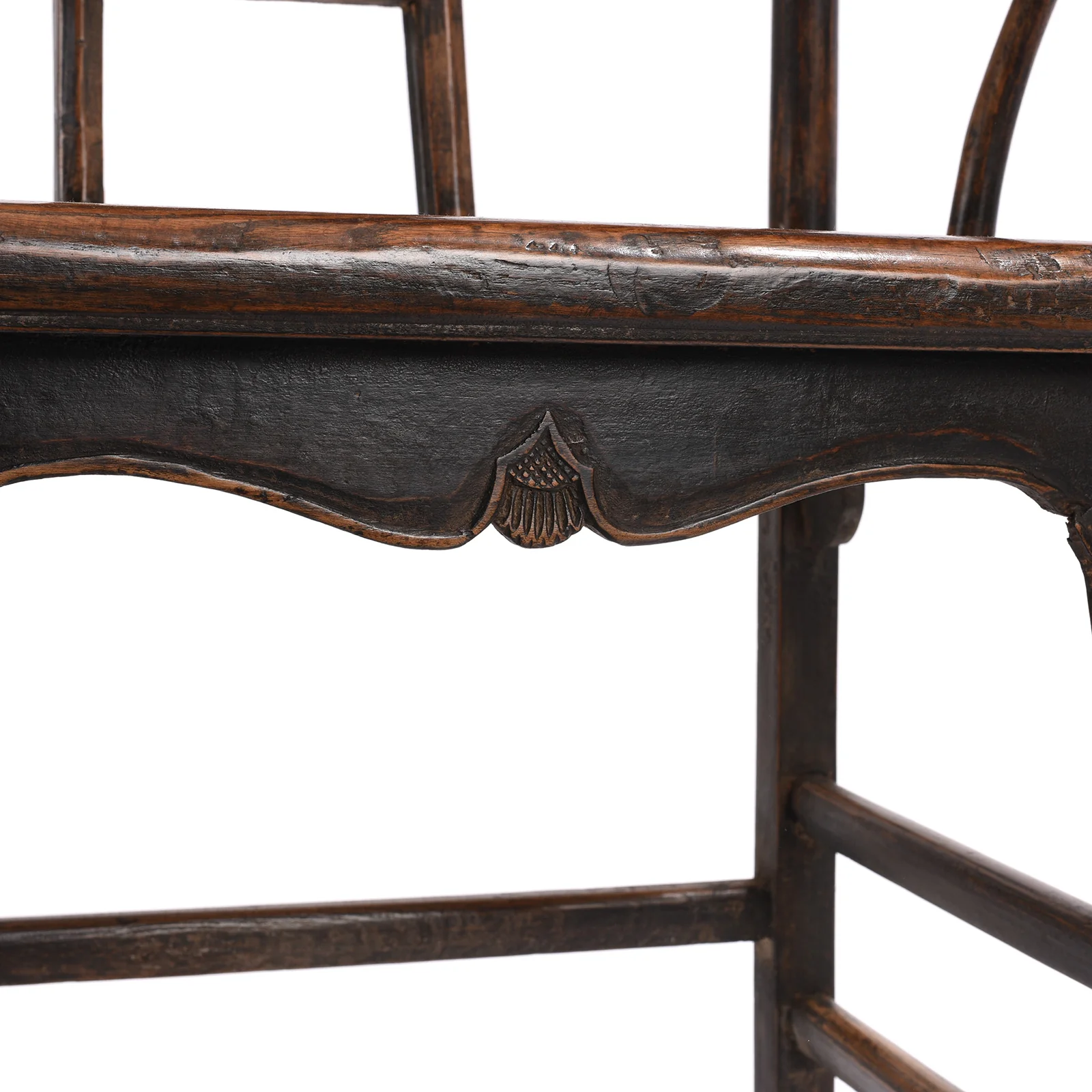 Elm Arm Chair From Shanxi - 19th Century - Image 8