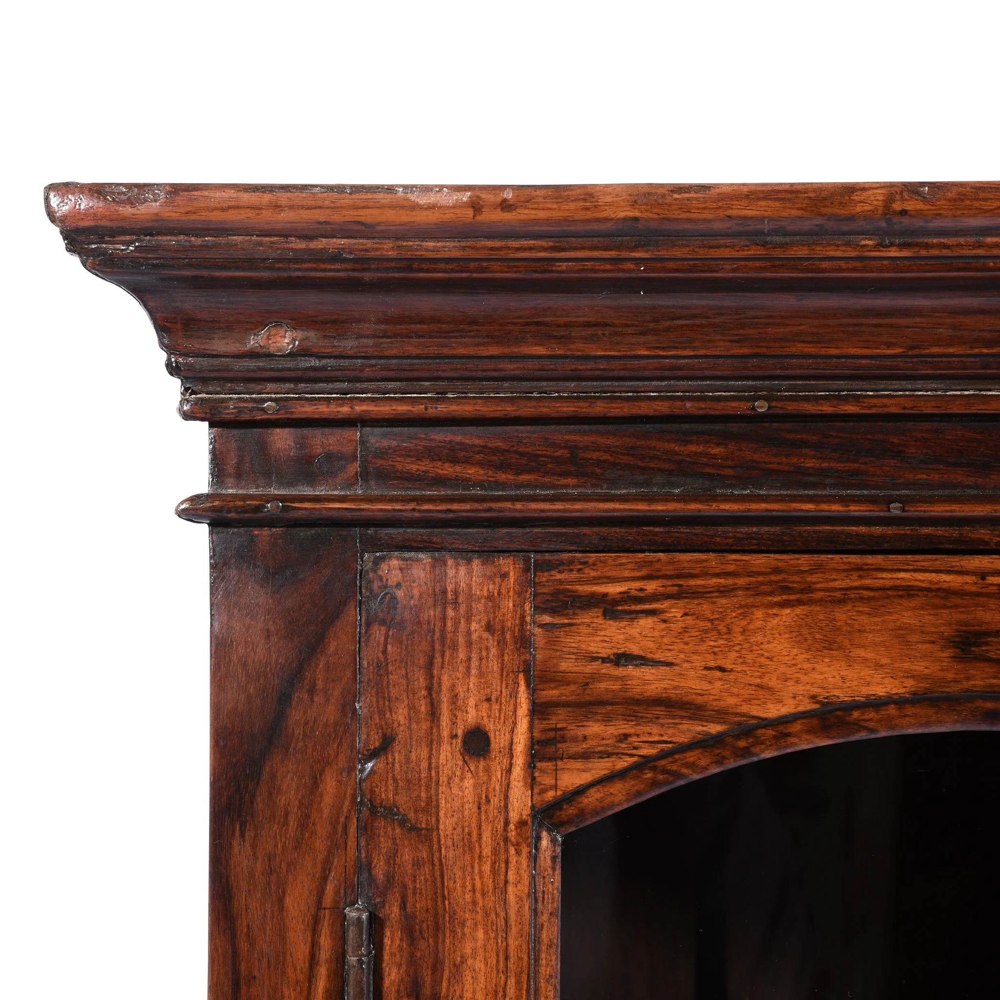 Brass Bound Rosewood Cabinet From Kerala-South India - 19thC - Image 4