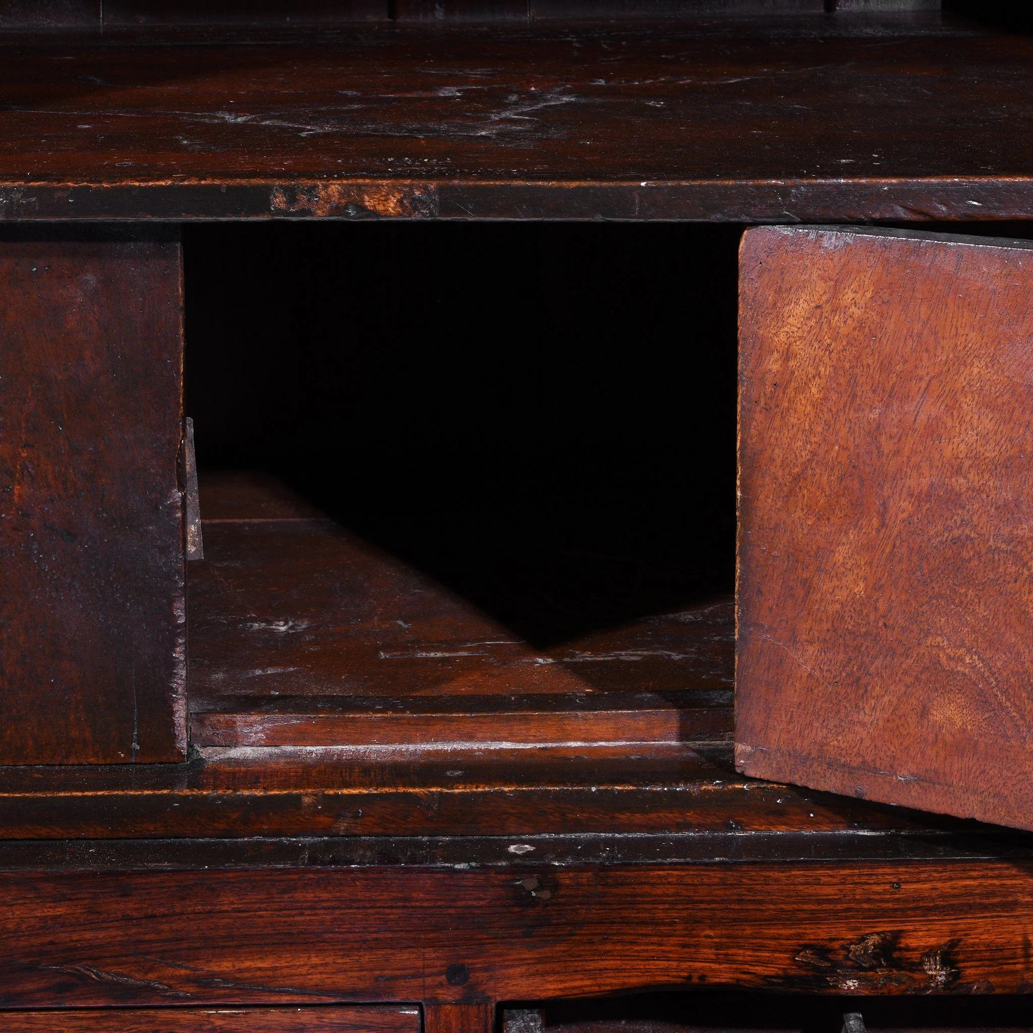 Brass Bound Rosewood Cabinet From Kerala-South India - 19thC - Image 6