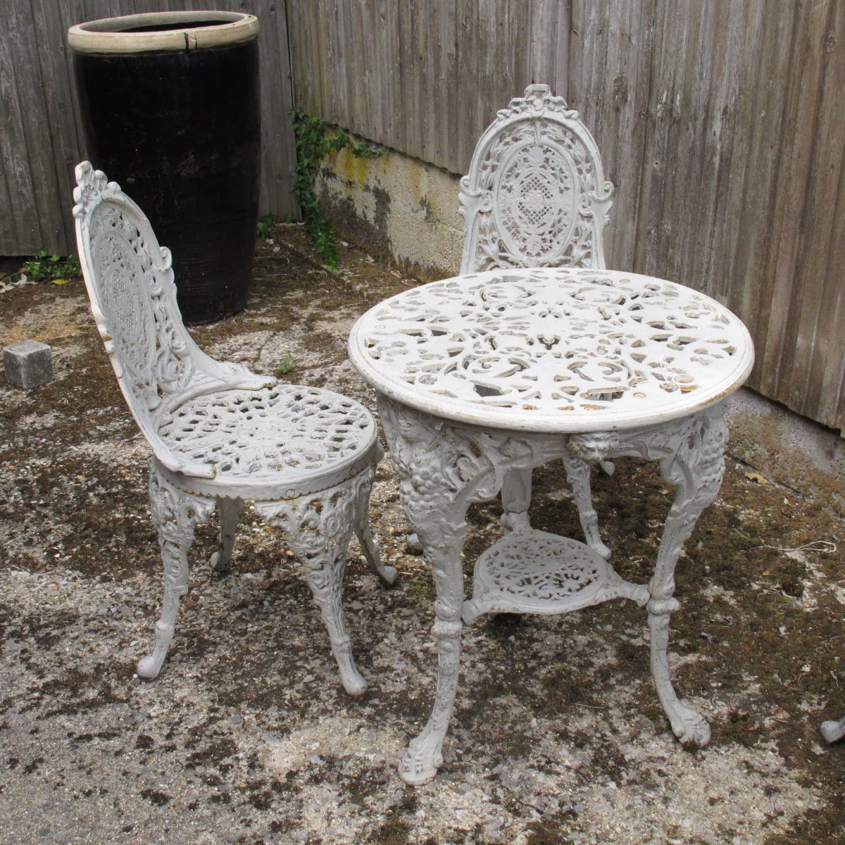 Cast Iron Garden Chair - Image 3