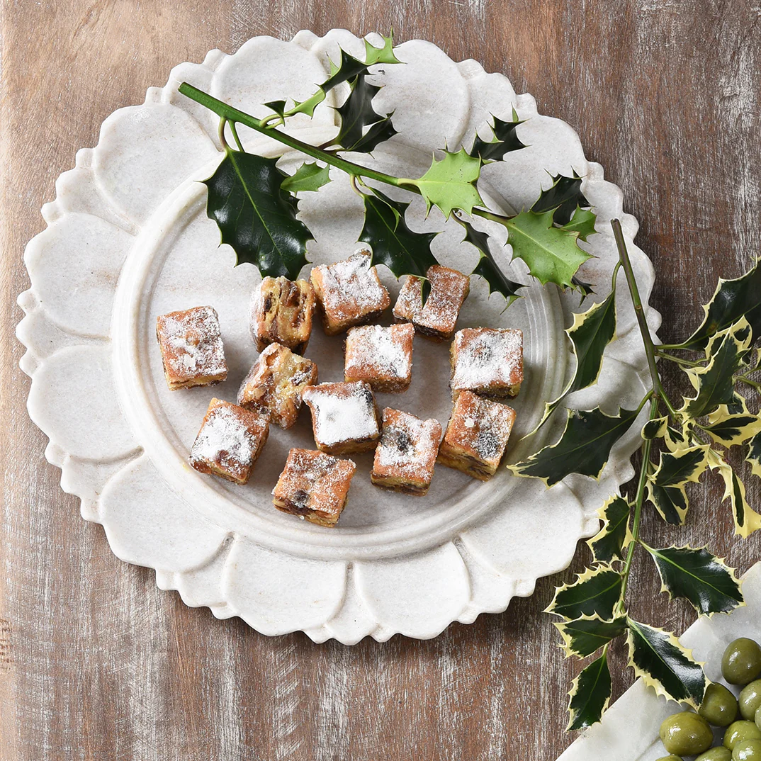 White Marble Plate From Rajasthan - Image 2