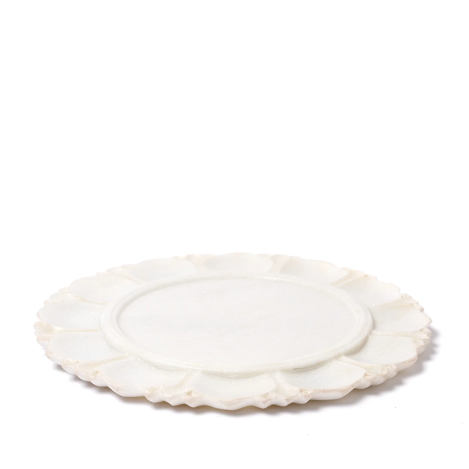 White Marble Plate From Rajasthan - Image 4