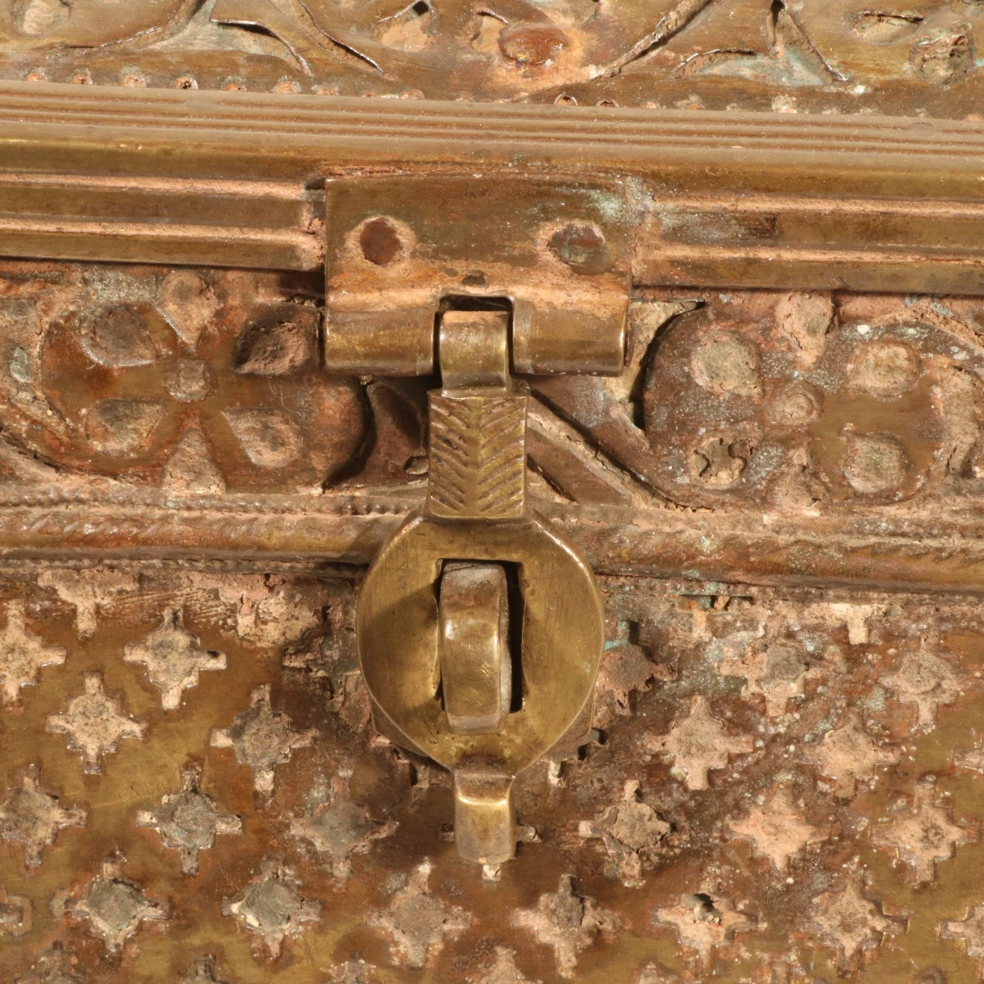 Brass Jewellery Casket from The Rann Of Kutch - 19thC - Image 3