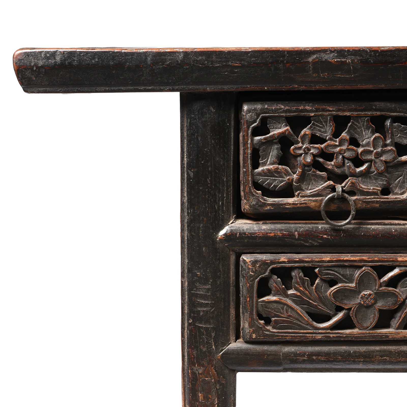Painted Elm Kang Table From Shanxi  - Late 19th Century - Image 2
