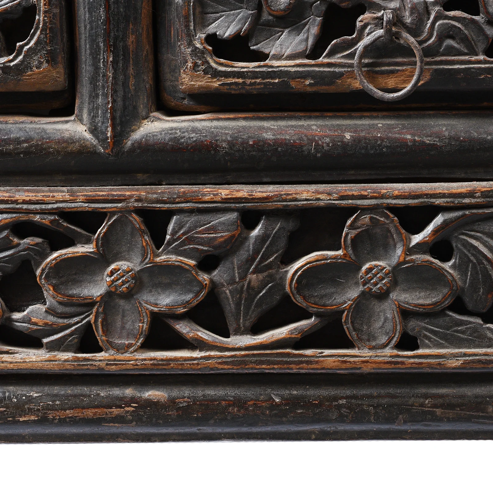 Painted Elm Kang Table From Shanxi  - Late 19th Century - Image 5