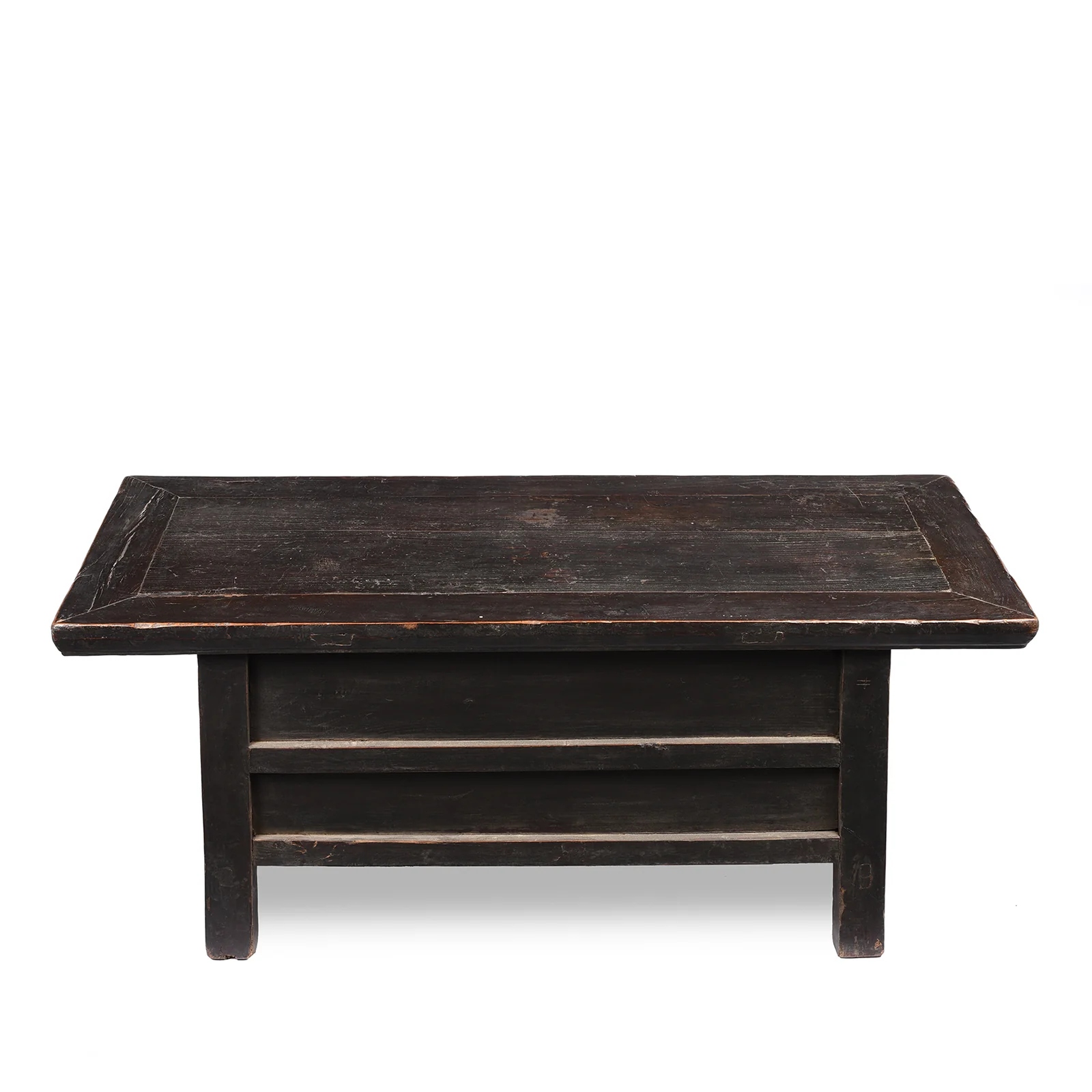 Painted Elm Kang Table From Shanxi  - Late 19th Century - Image 7