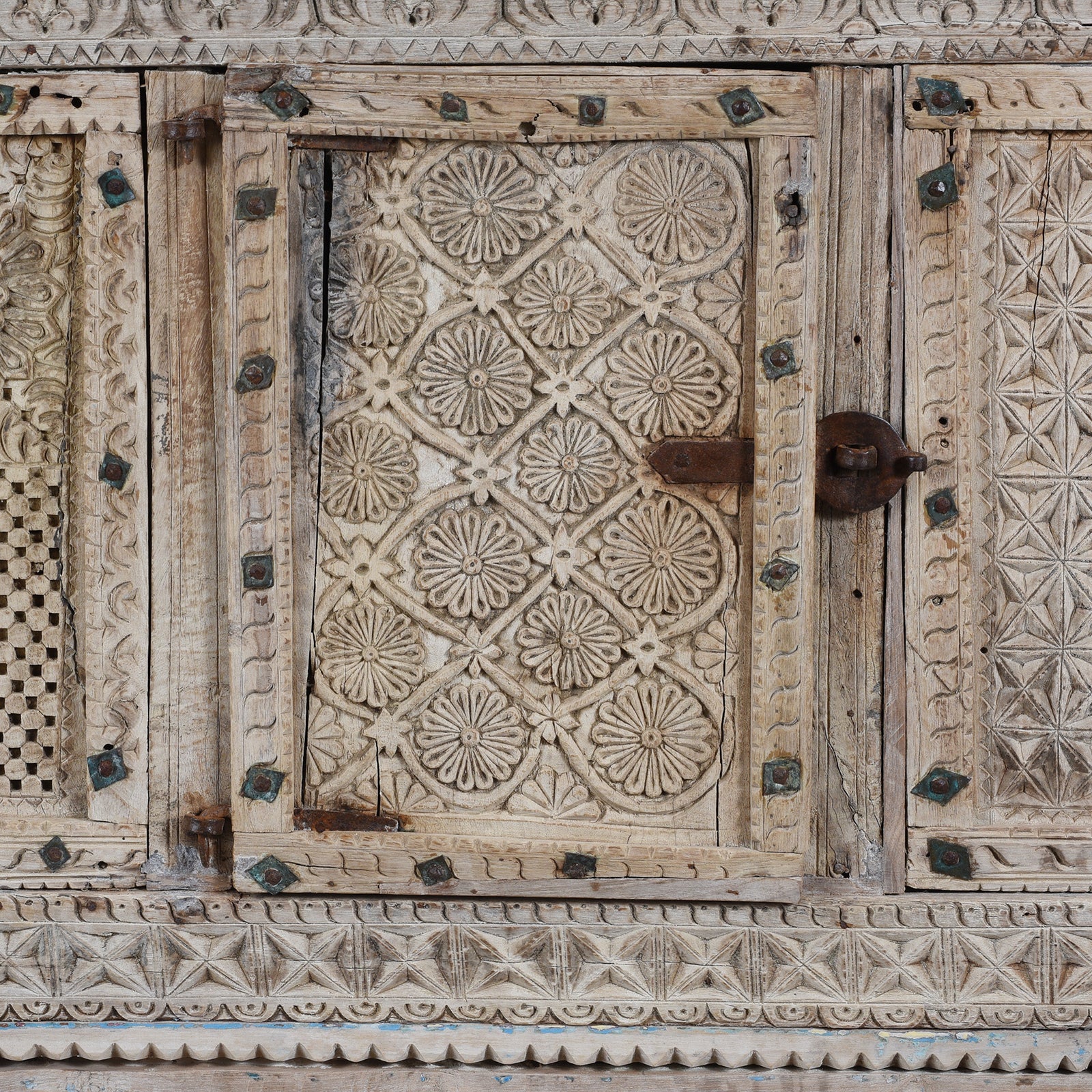 Teak Majus Dowry Chest From Saurashtra - 19th Century - Image 5