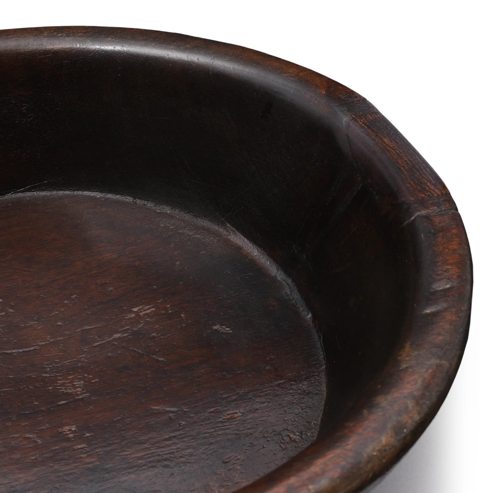 Carved Indian Parath Bowl From Rajasthan - Ca 1920 - Image 3