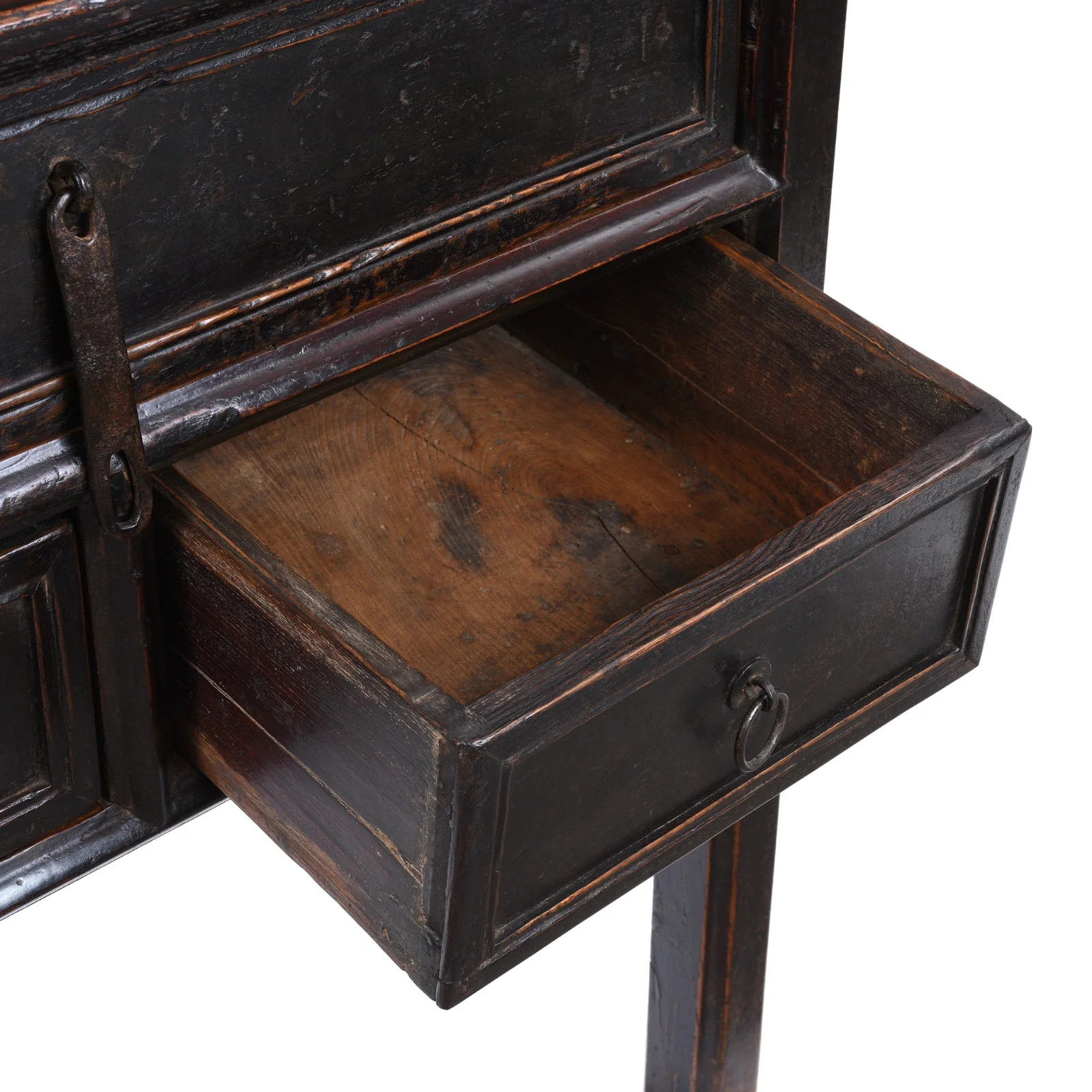Black Lacquer Coffer Table From Shanxi Province - 19th Century - Image 3