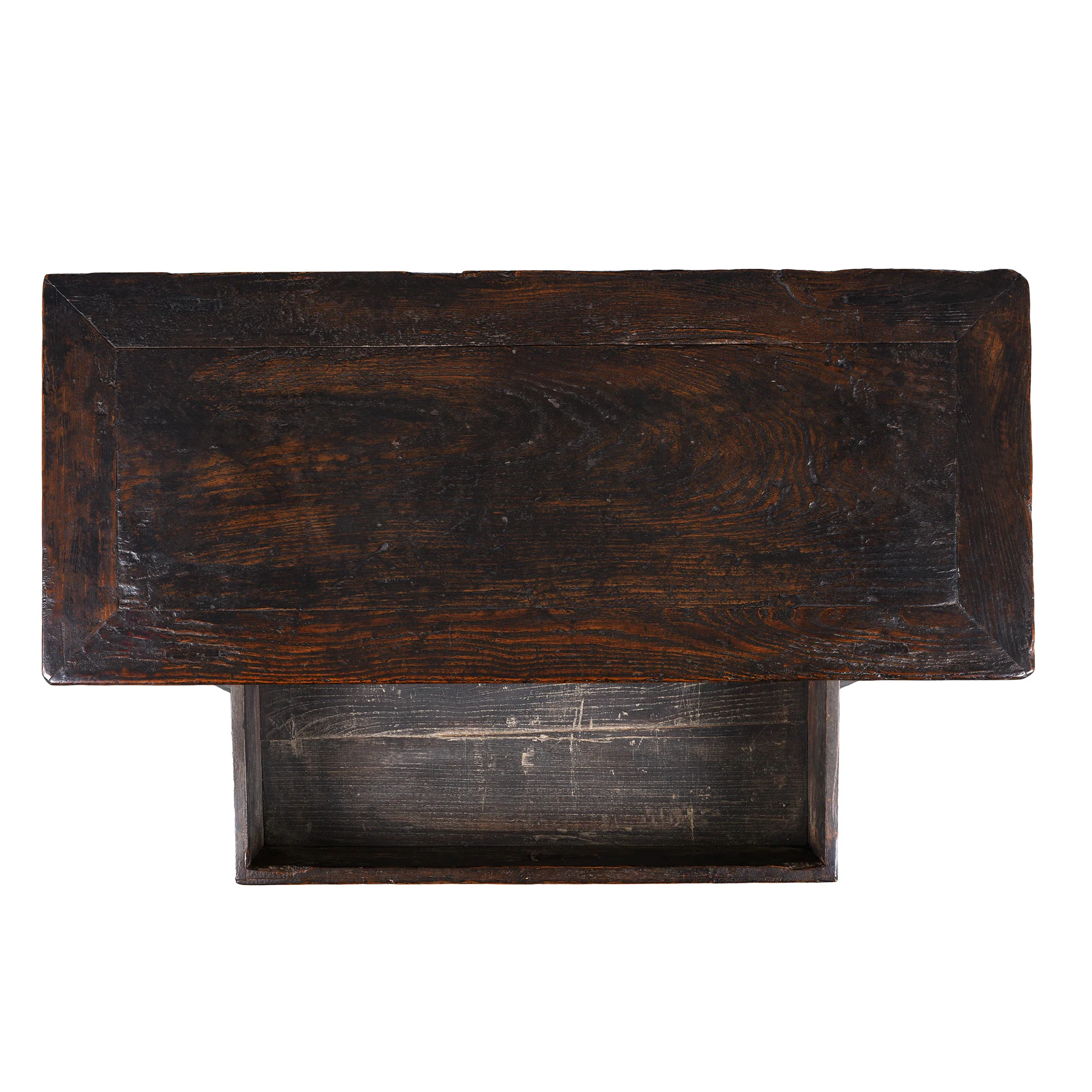 Black Lacquer Coffer Table From Shanxi Province - 19th Century - Image 8