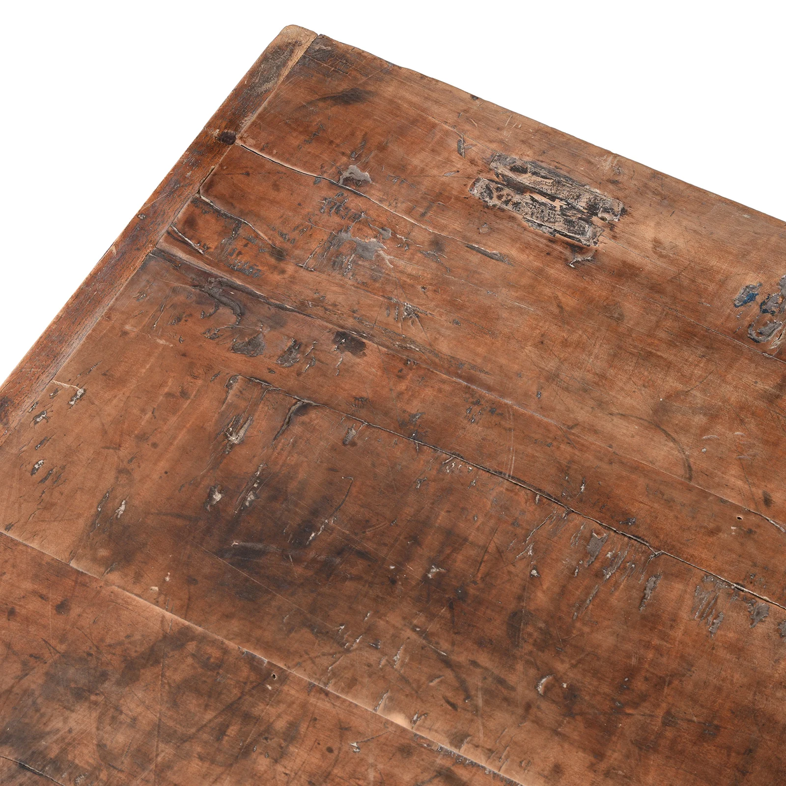 Rustic Walnut Coffee Table From Henan - Ca 1900 - Image 5