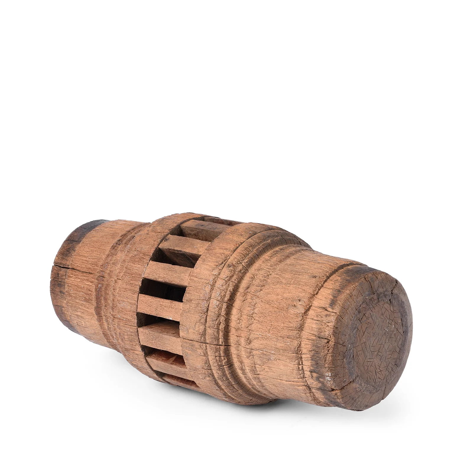 Elm Wheel Hub From Shanxi Province - 19thC - Image 4