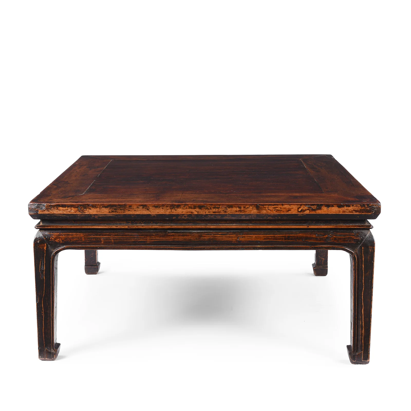 Square Walnut Coffee Table From Shanxi - 19th Century - Image 7