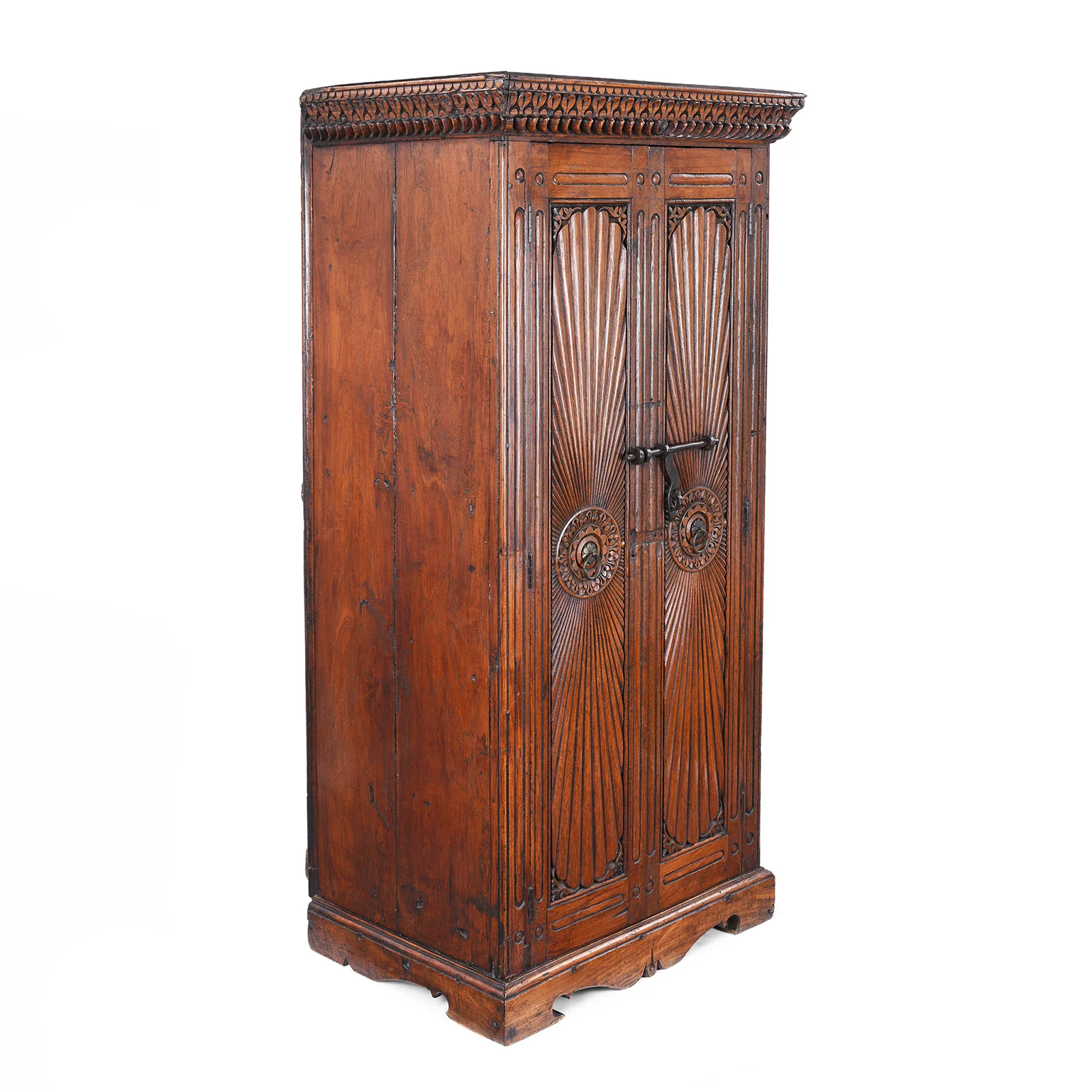 Indian Almirah Wardrobe From Gujarat - 19th Century - Image 2