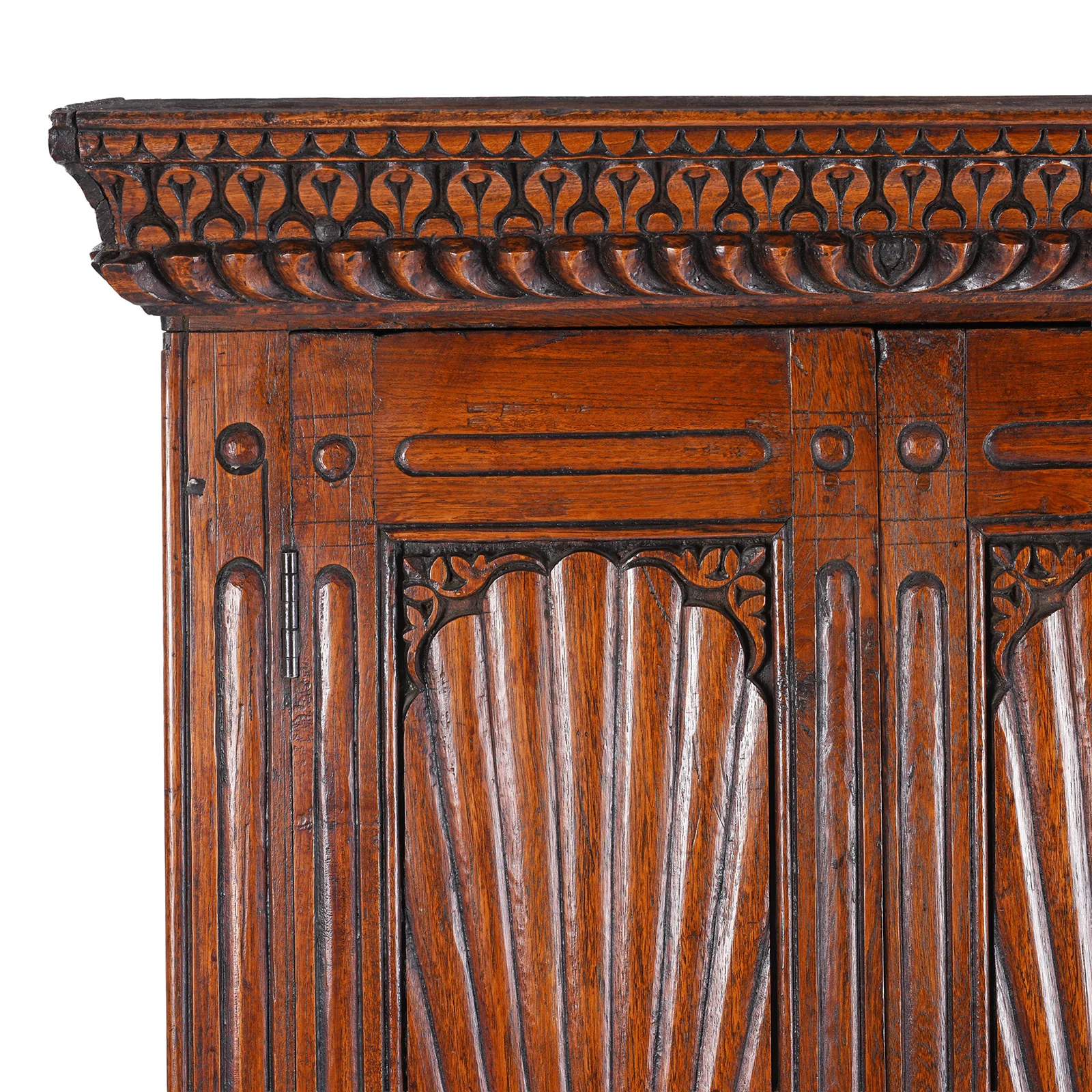 Indian Almirah Wardrobe From Gujarat - 19th Century - Image 3