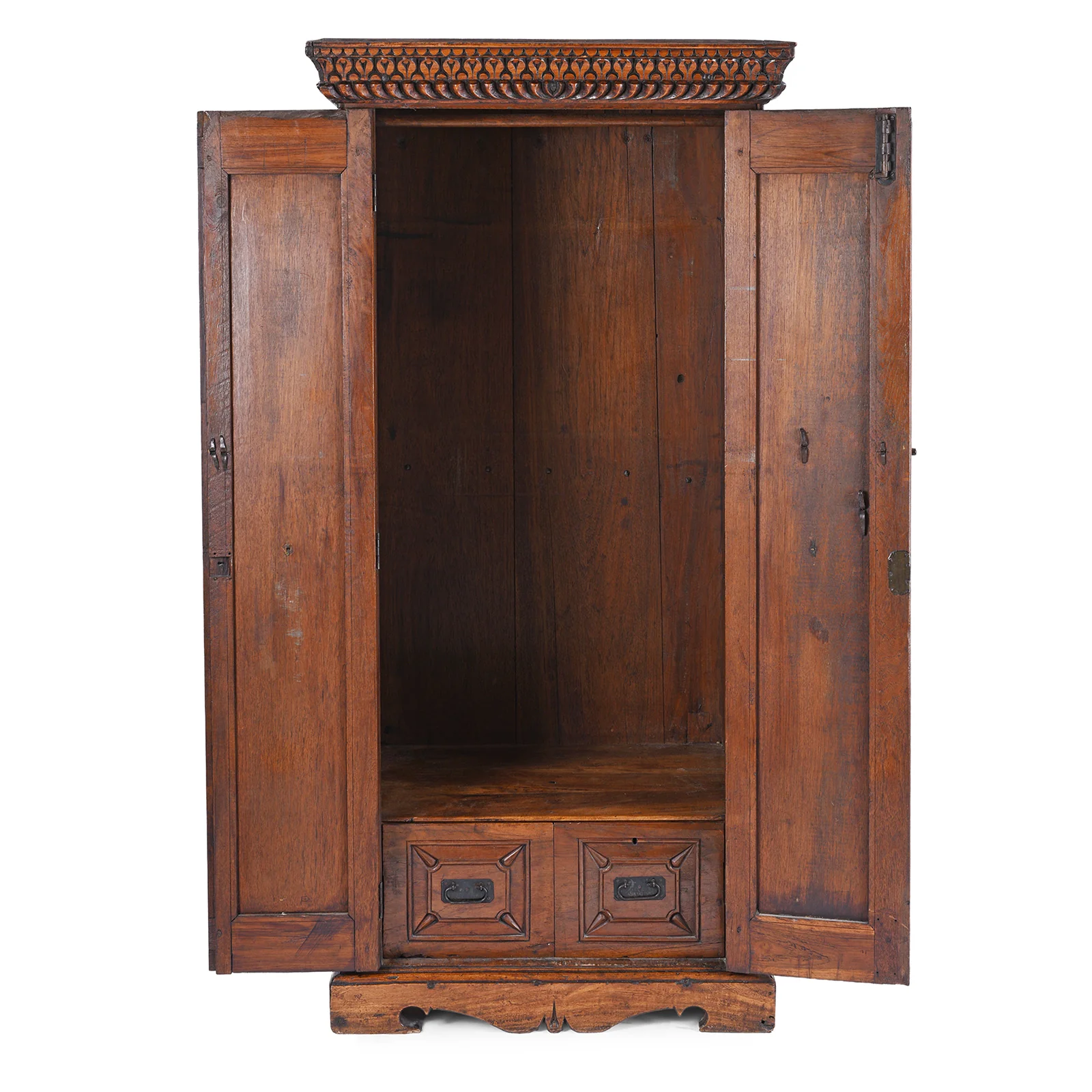 Indian Almirah Wardrobe From Gujarat - 19th Century - Image 4