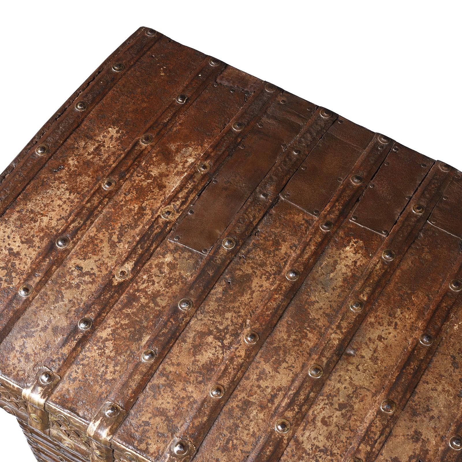 Brass Bound Rosewood Pithara Console Chest, Gujarat - 19th Century - Image 9