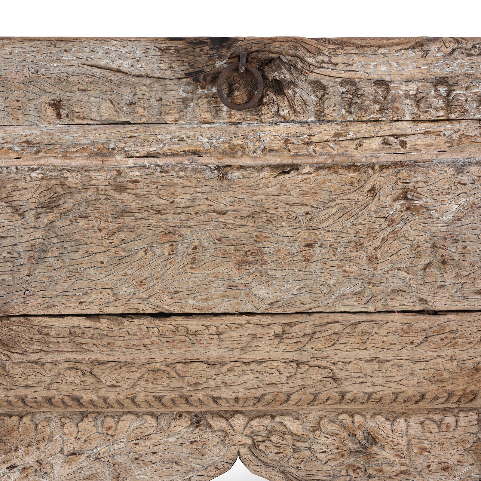 Carved Teak Window Mirror From Punjab - 18th Century - Image 7