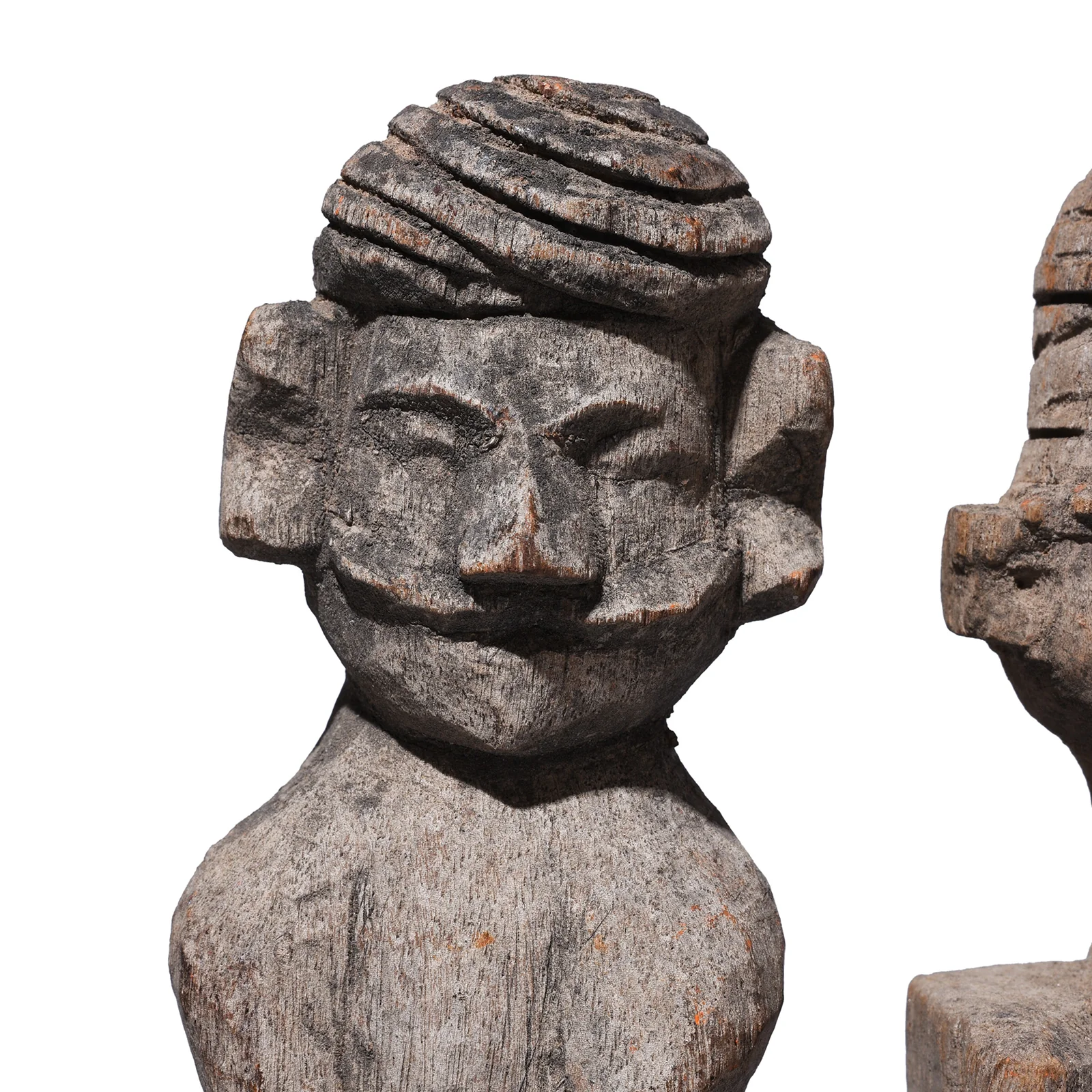 3 Gujarati Figures On Stand - Ca 1930 - Image 4