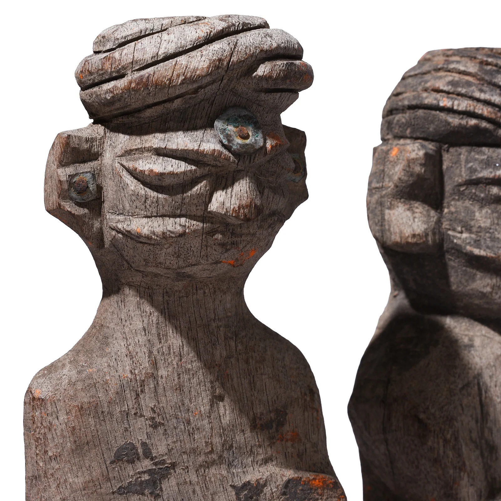 3 Gujarati Figures On Stand - Ca 1930 - Image 7