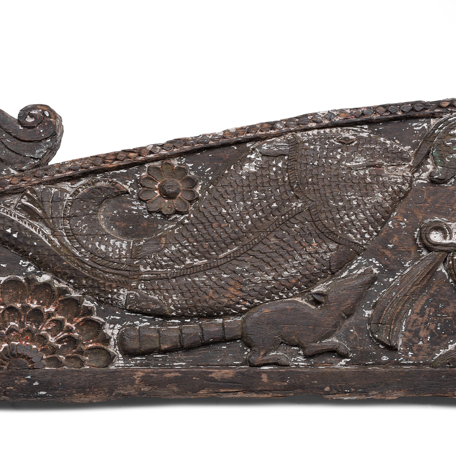 Fish Lintel Panel From Orissa - Late 19th Century - Image 3