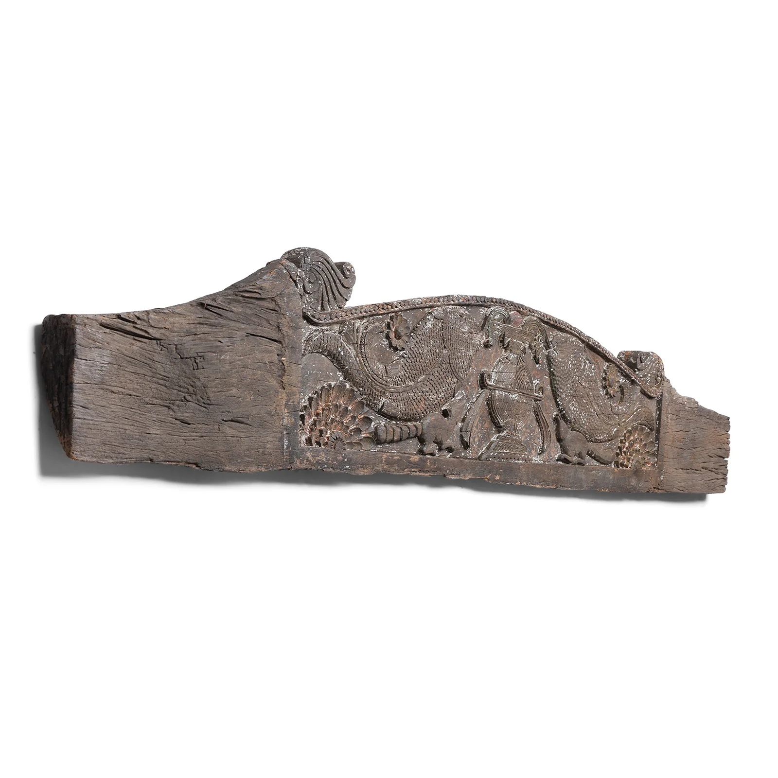 Fish Lintel Panel From Orissa - Late 19th Century - Image 5