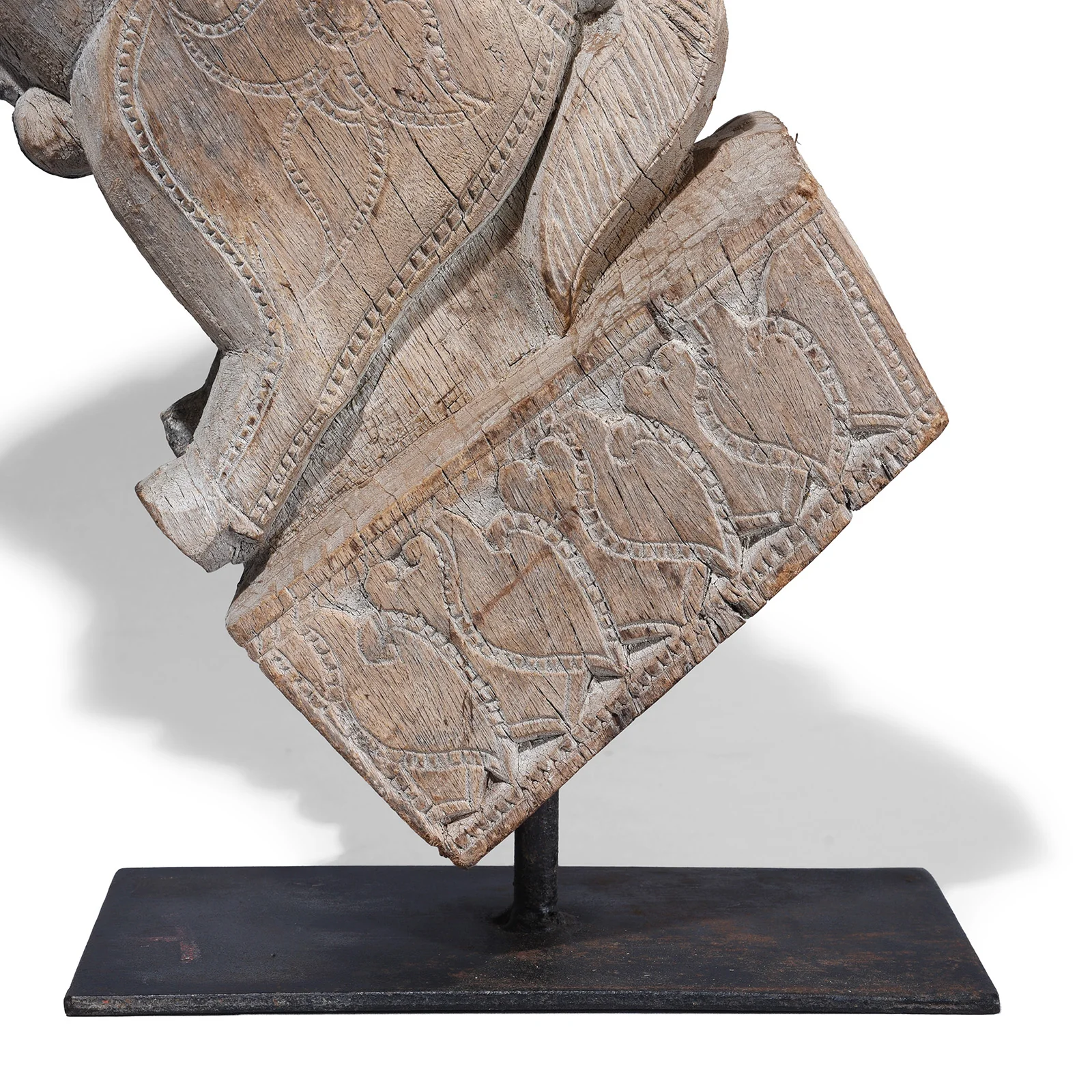 Indian Horse Head Corbel On Stand - 19th Century - Image 14