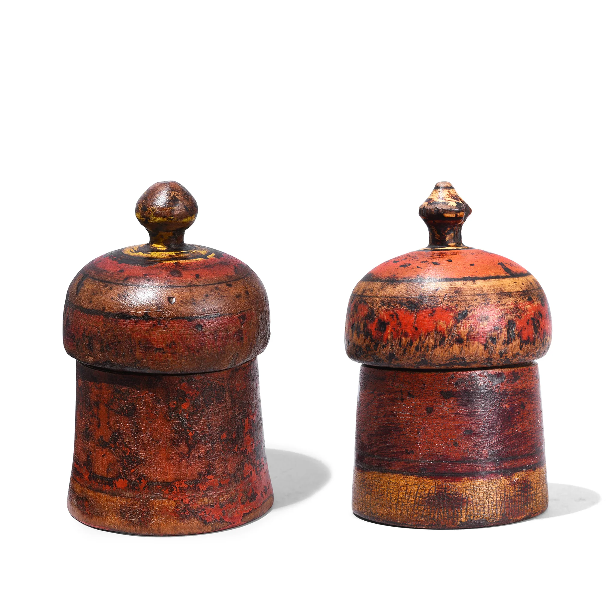 Lacquer Pot From Rajasthan - Ca 1920 - Image 2