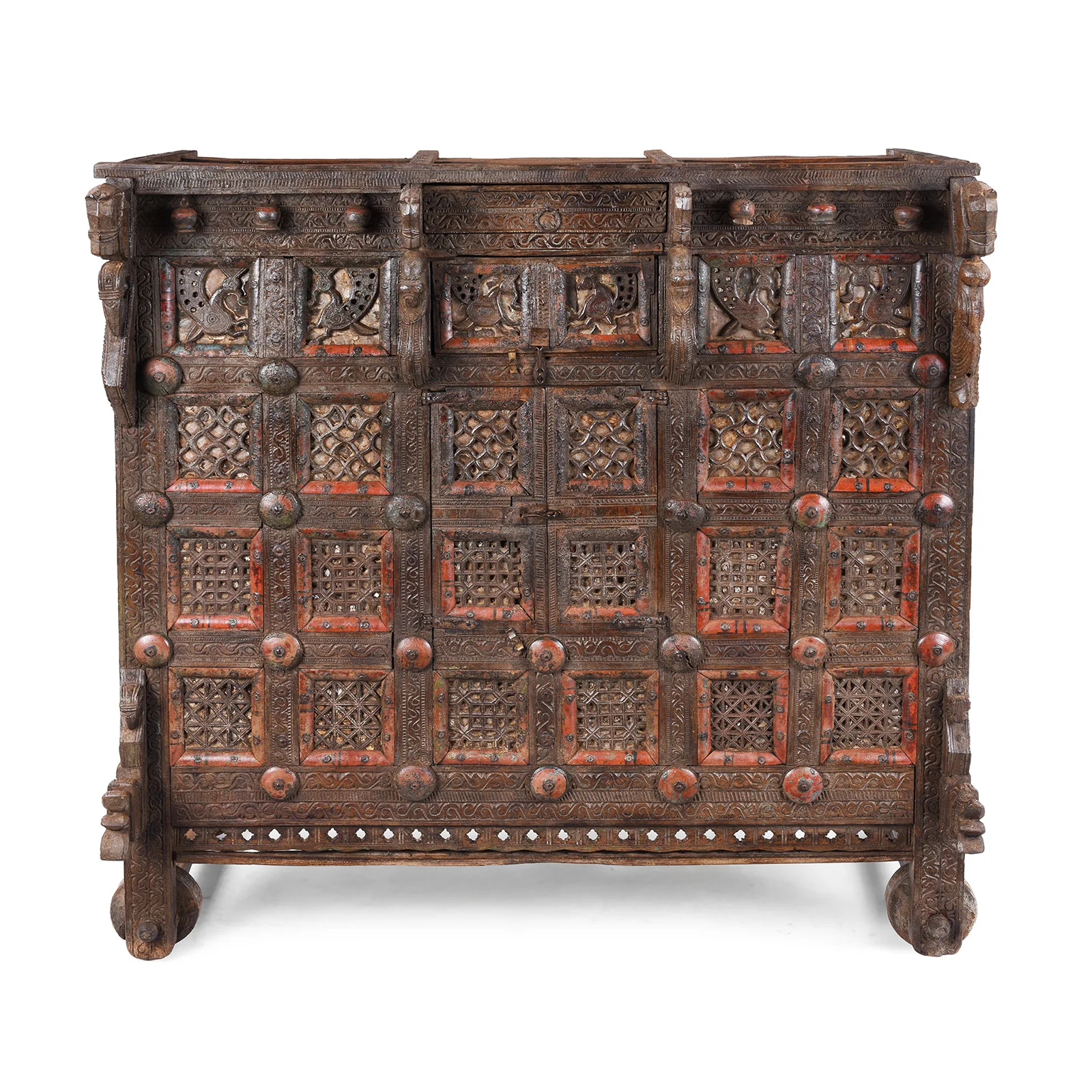 Teak Majus Dowry Chest From Saurashtra - 19th Century - Image 2
