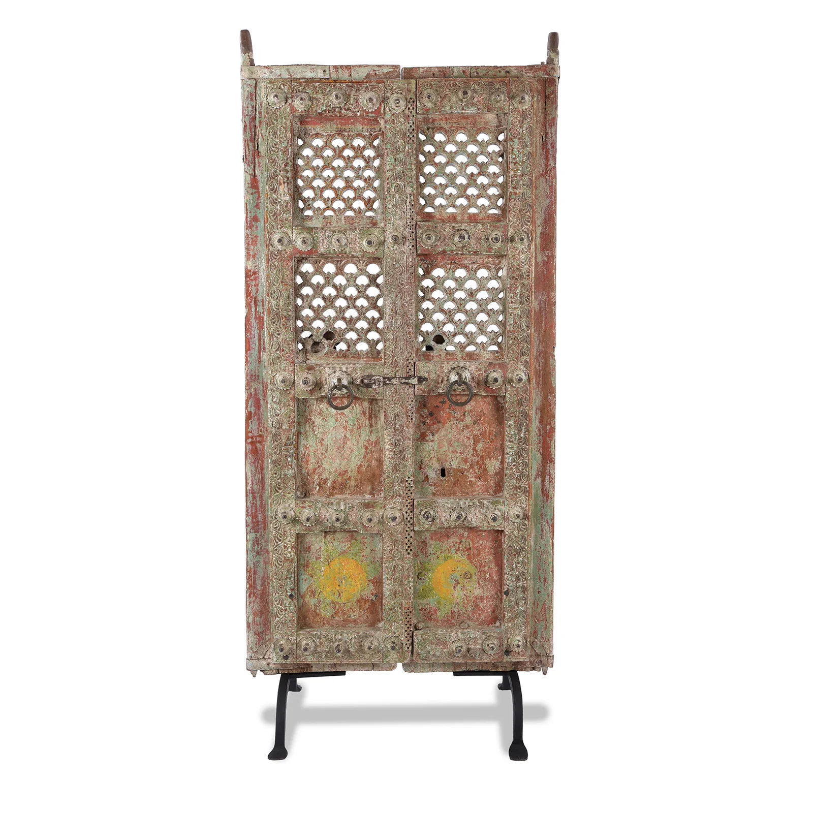 Painted Doors From Gujarat - 18thC - Image 3