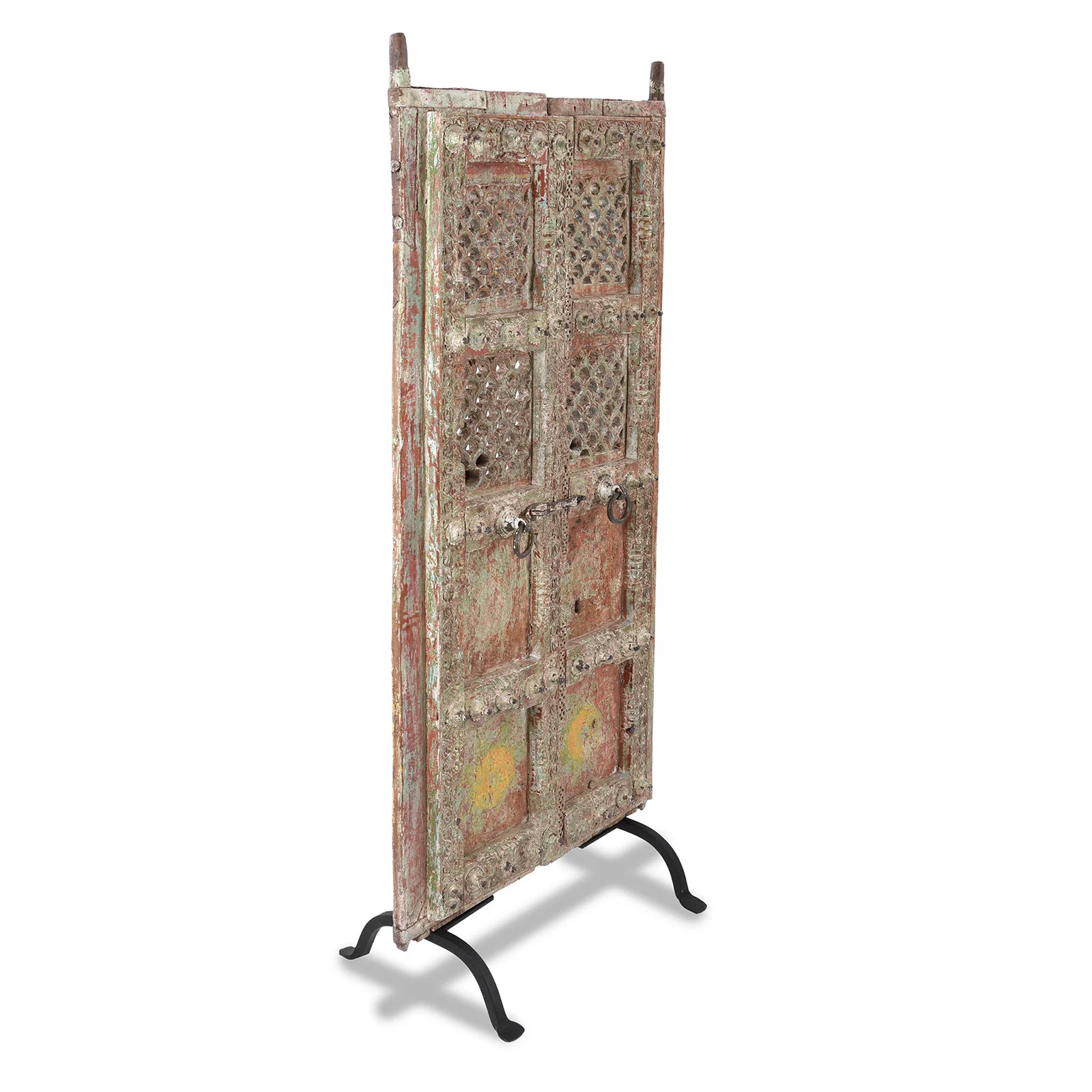 Painted Doors From Gujarat - 18thC - Image 5