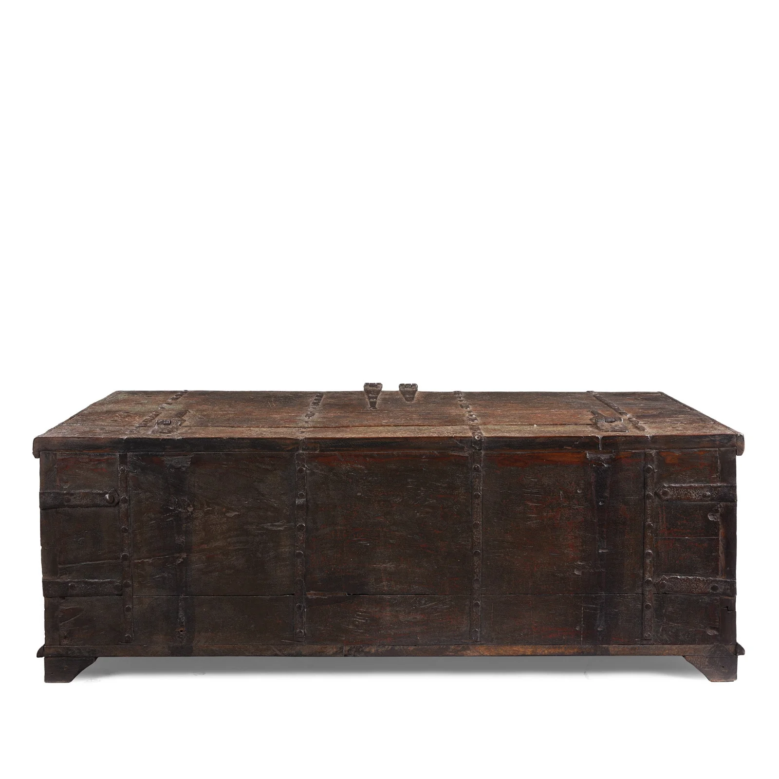 Painted Teak Coffee Table Chest - 19th Century - Image 8