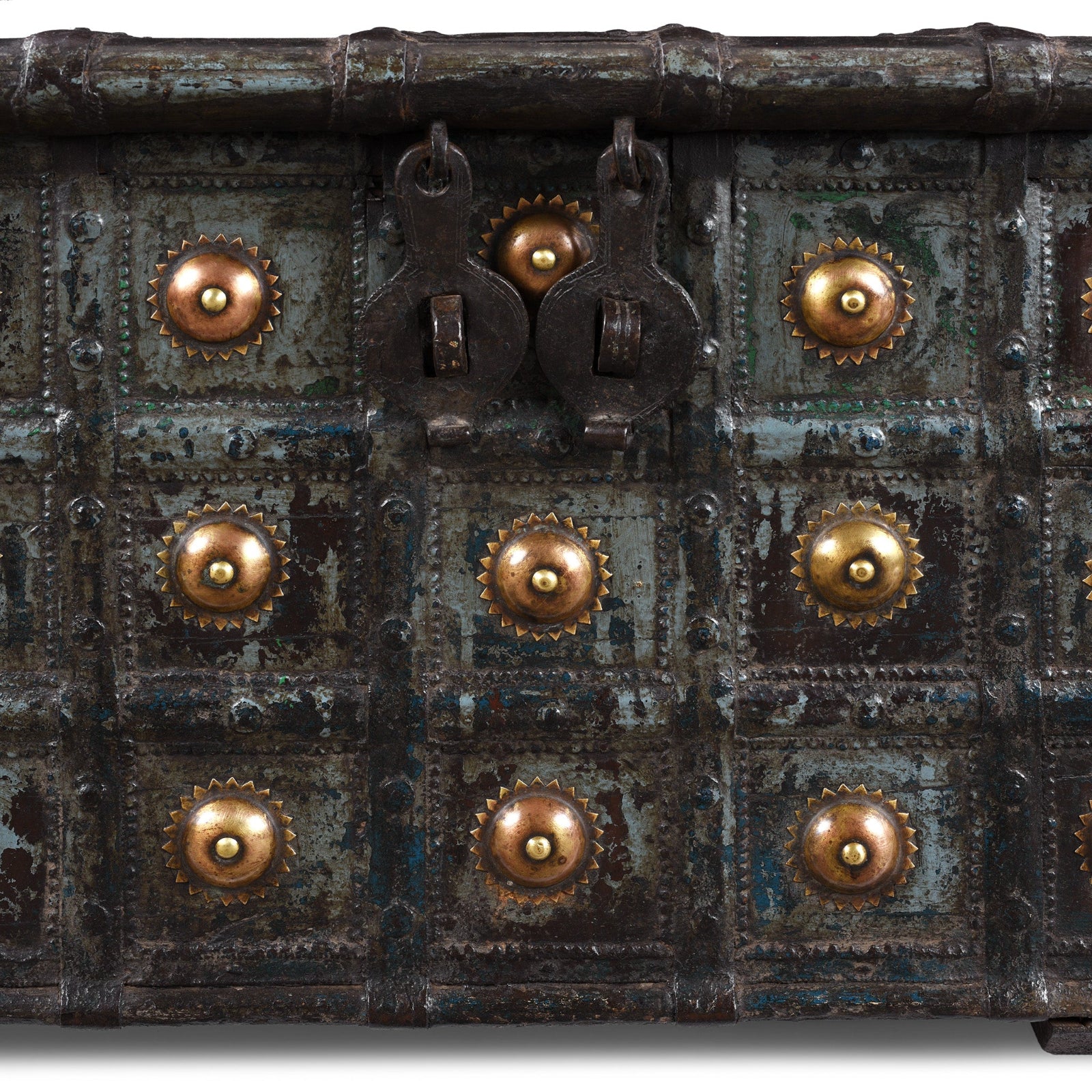 Painted Coffee Table Chest From Gujurat - 19th Century - Image 3