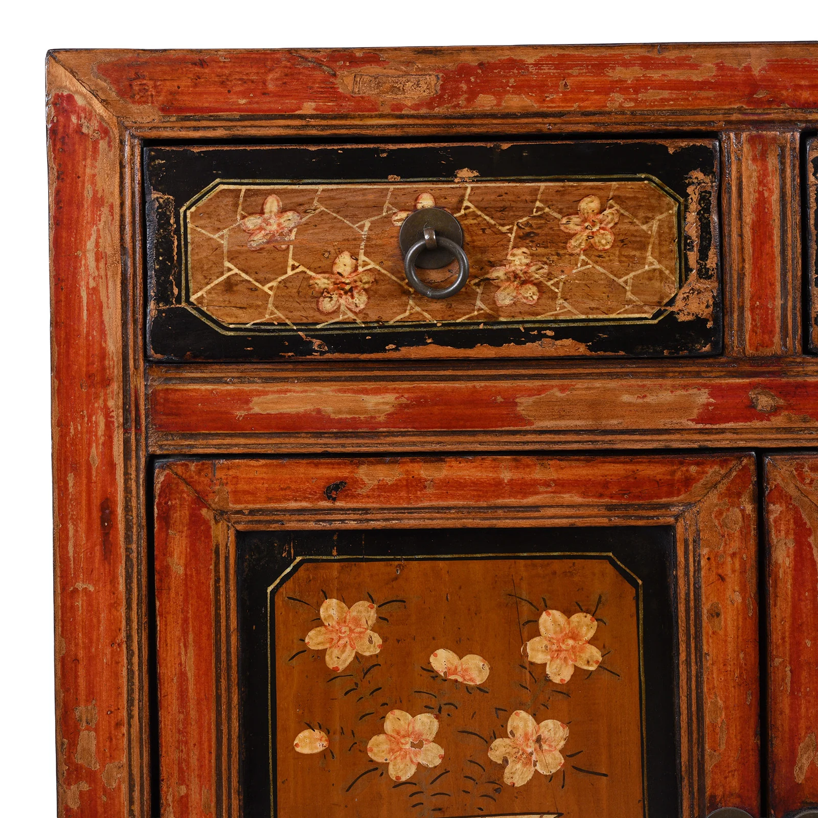 Painted Mongolian Side Cabinet - 19th Century - Image 2