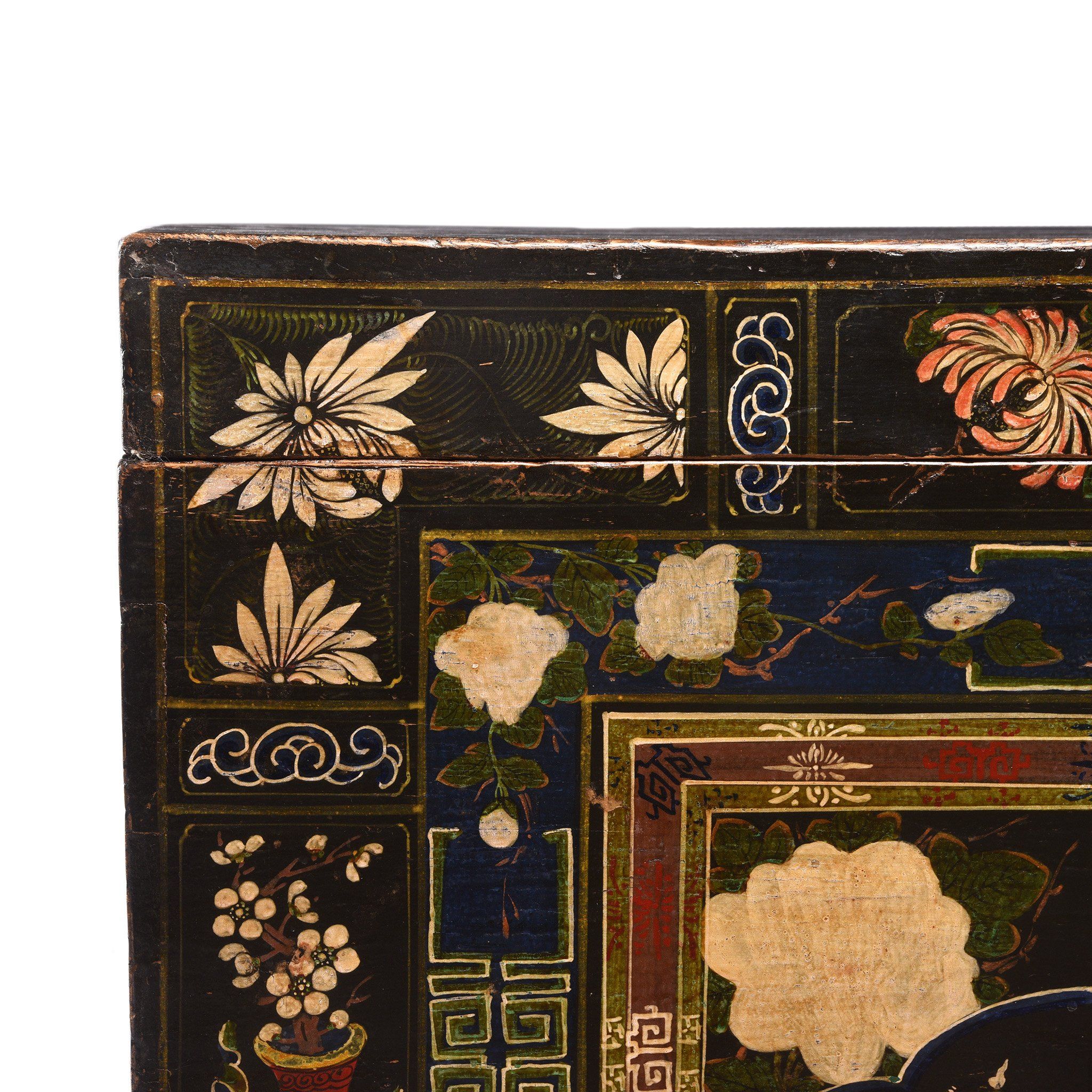 Painted Opera Chest from Shanxi - 19thC - Image 7