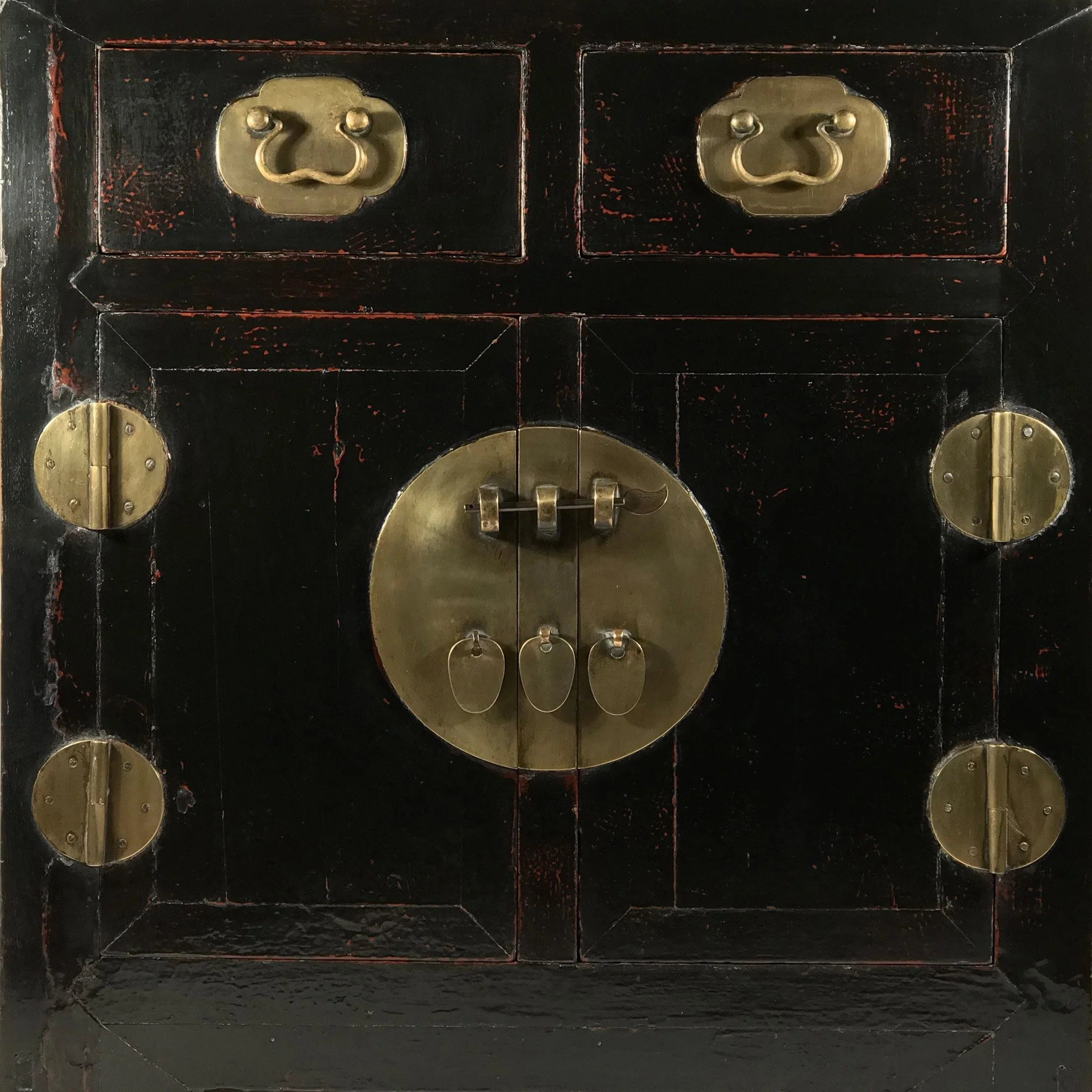Black Lacquer Sideboard From Tianjin - 19thC - Image 6