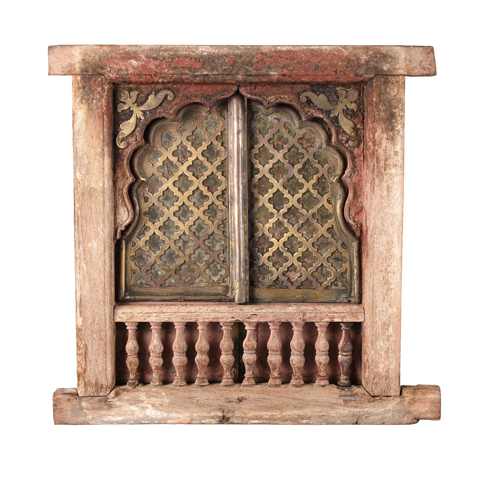 Small Window Shutter From Madhya Pradesh - 18th Century