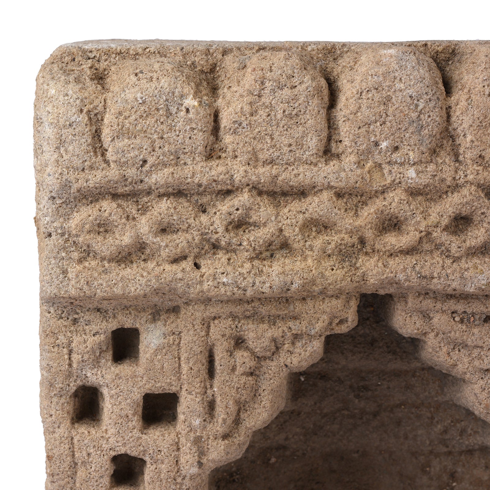 Old Stone Lamp Niche From Gujarat - 19th Century - Image 4