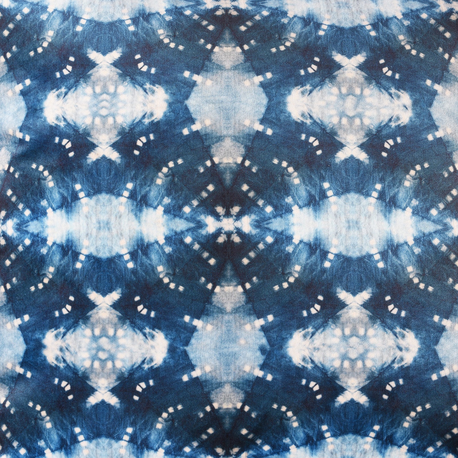 Indigo Itajime Row Cushion by Tatie Lou & Pad - Image 3