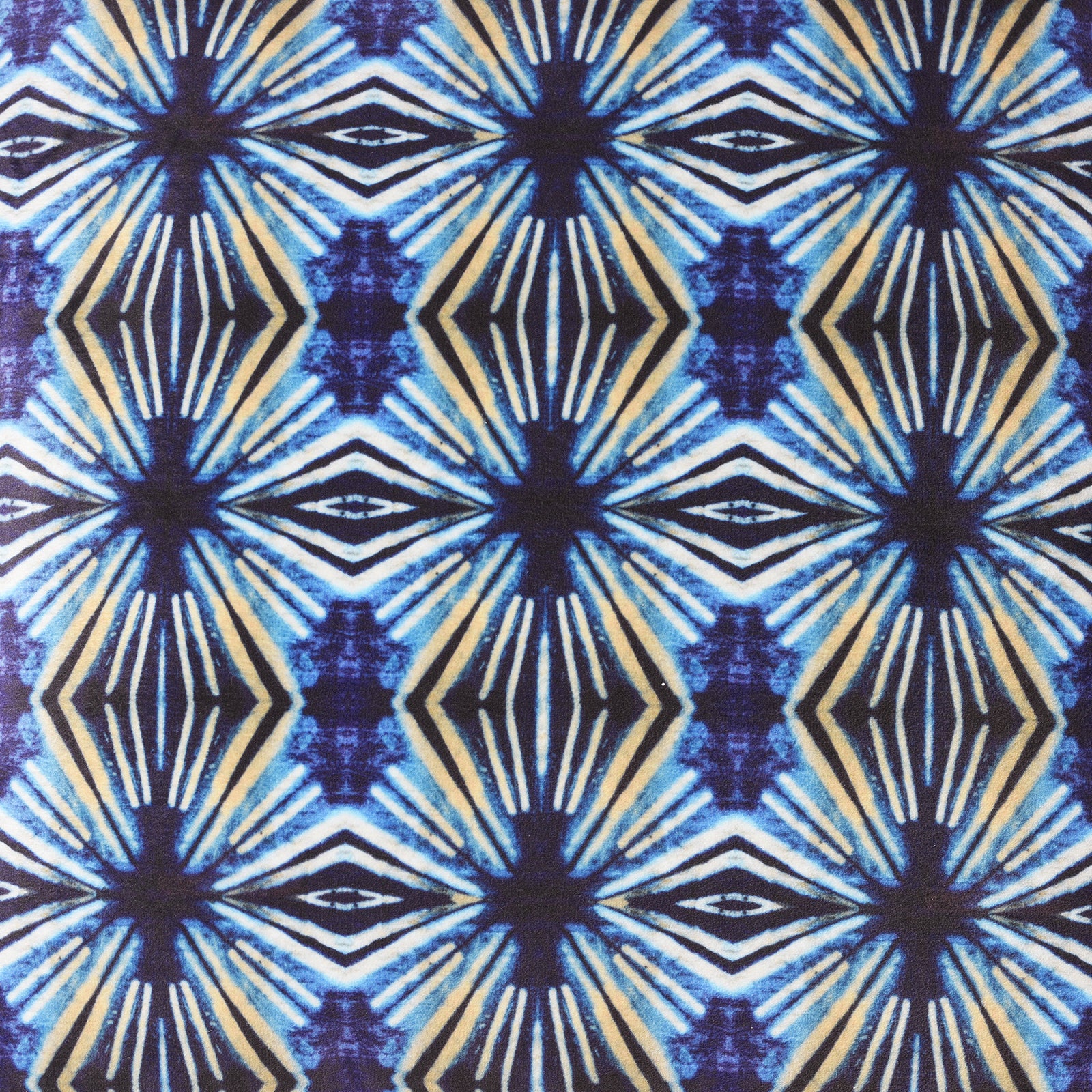 Indigo Itajime Cross Cushion by Tatie Lou - Image 3