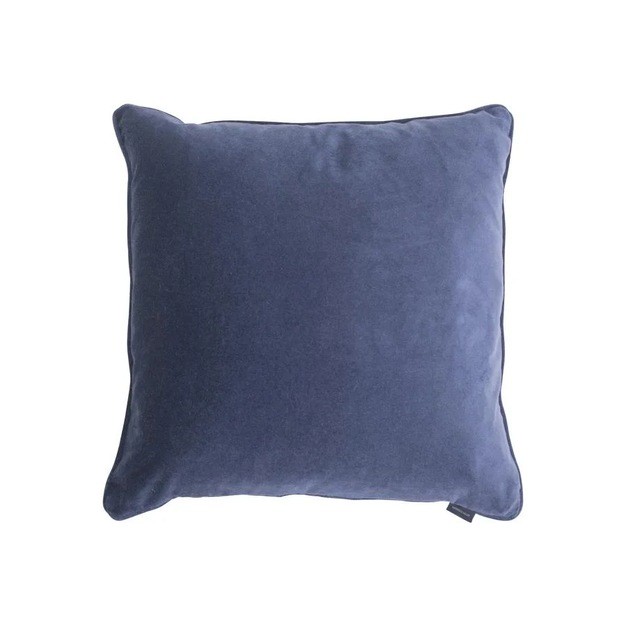 Indigo Itajime Grid Cushion by Tatie Lou & Pad - Image 4