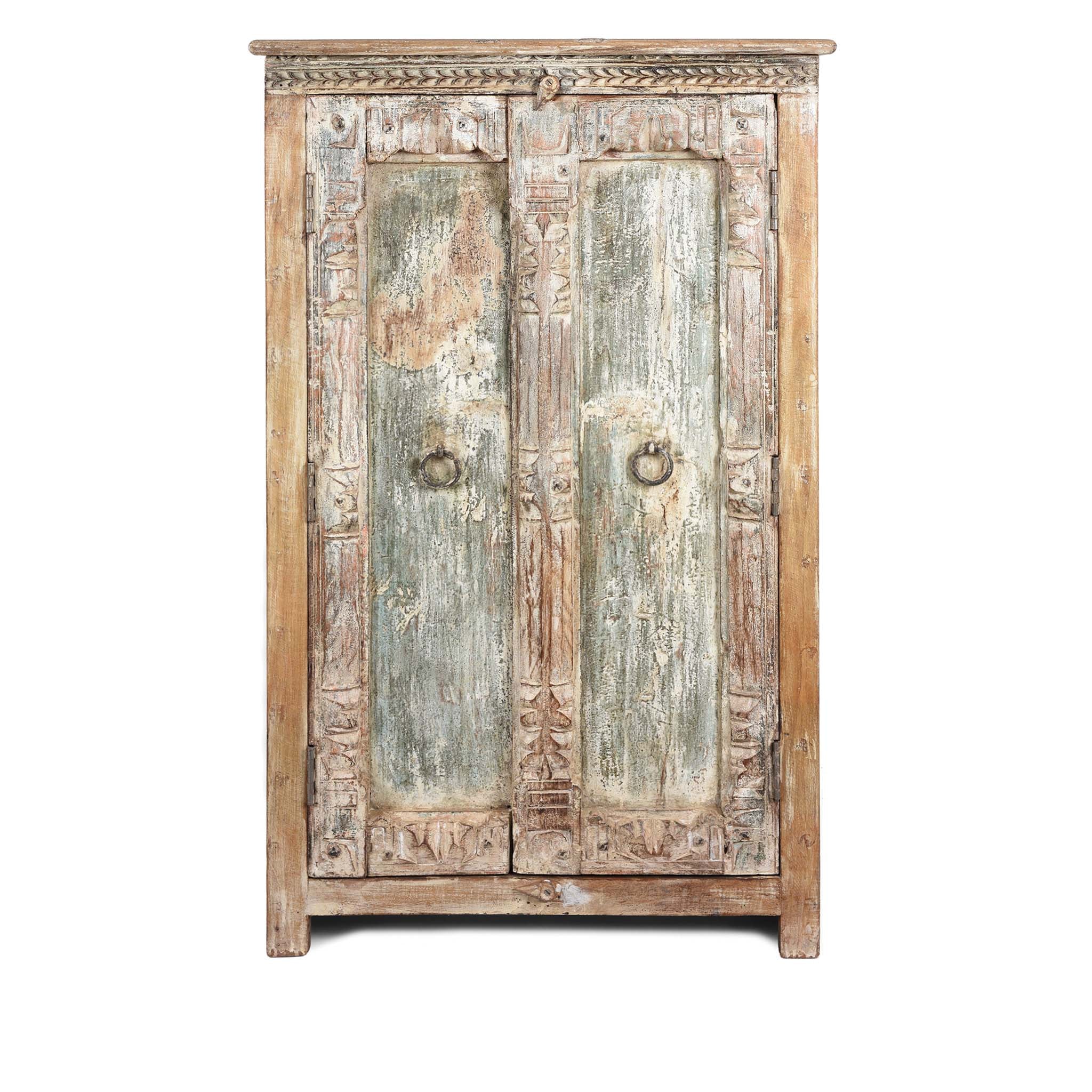 Side Cabinet Made From Reclaimed Teak
