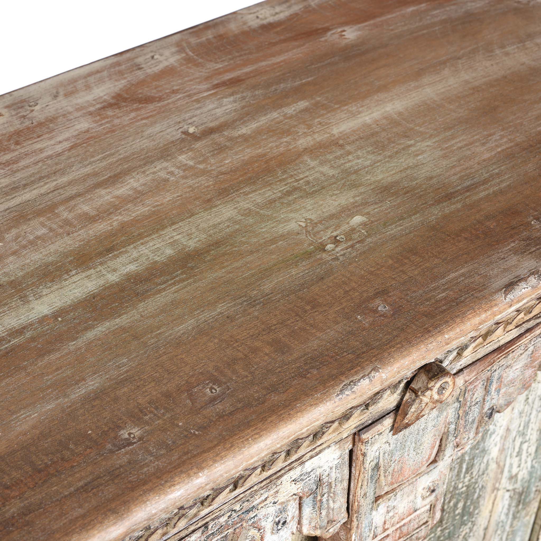 Side Cabinet Made From Reclaimed Teak - Image 9