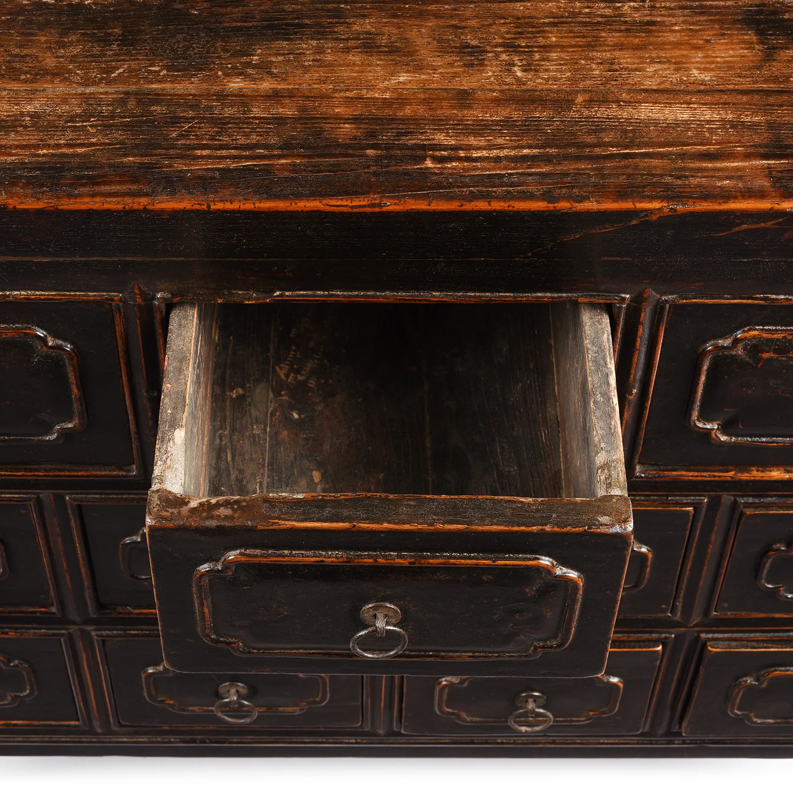 Black Lacquer Chest Of Drawers From Shanxi - 19th Century - Image 5